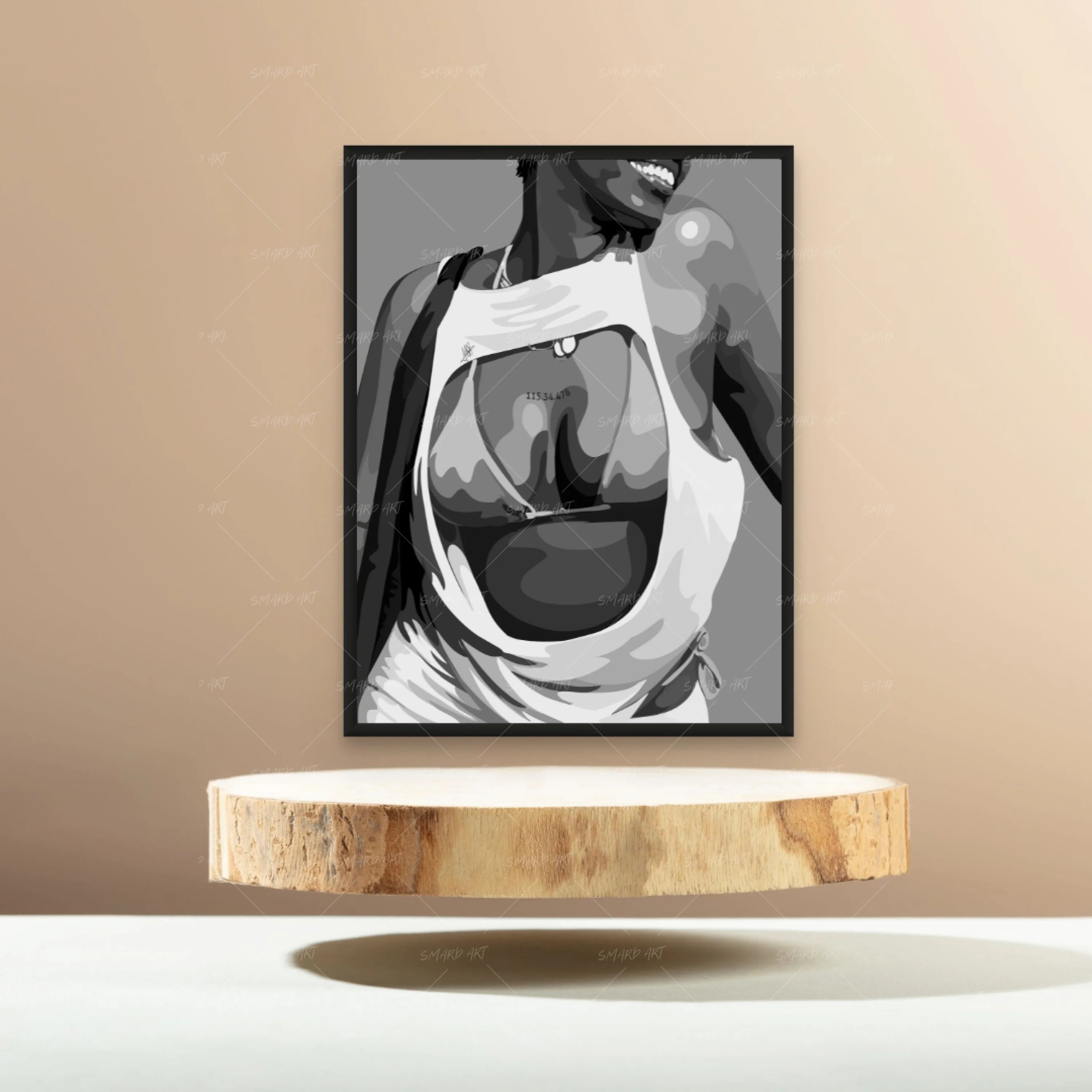 Melanin Bae B&W-Smard