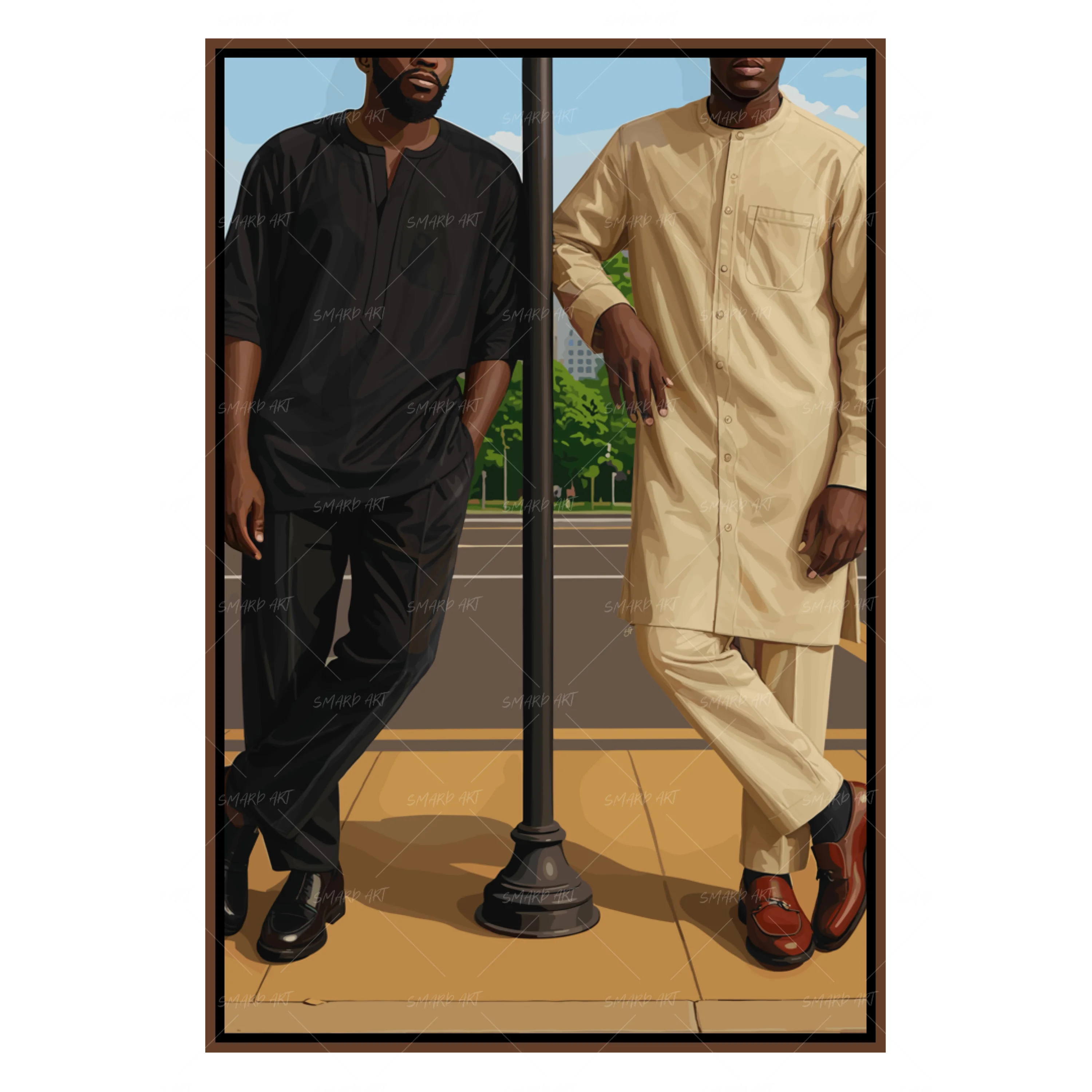 Men In Kaftan