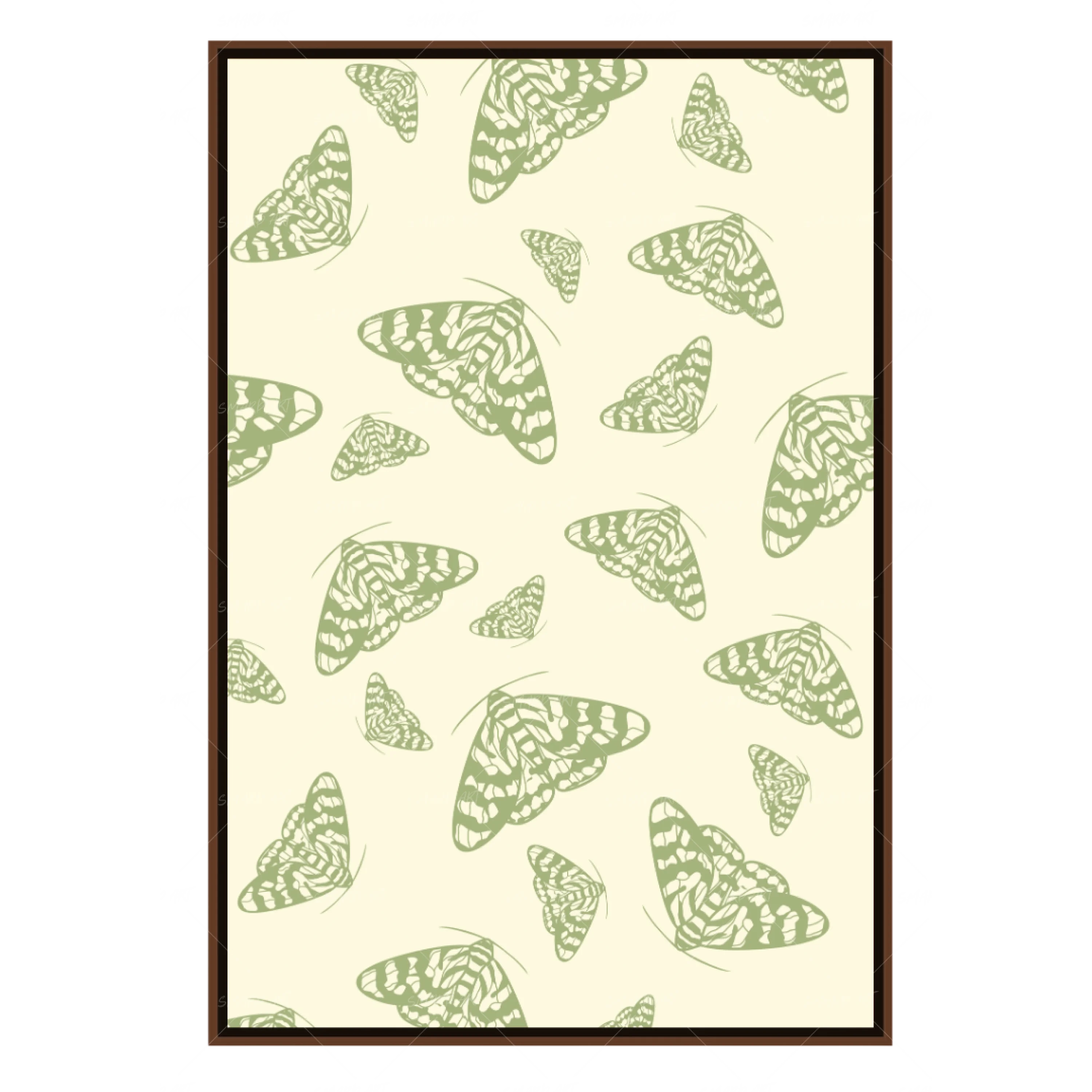 Moth Pattern Art (Smard X Anaya)-Smard