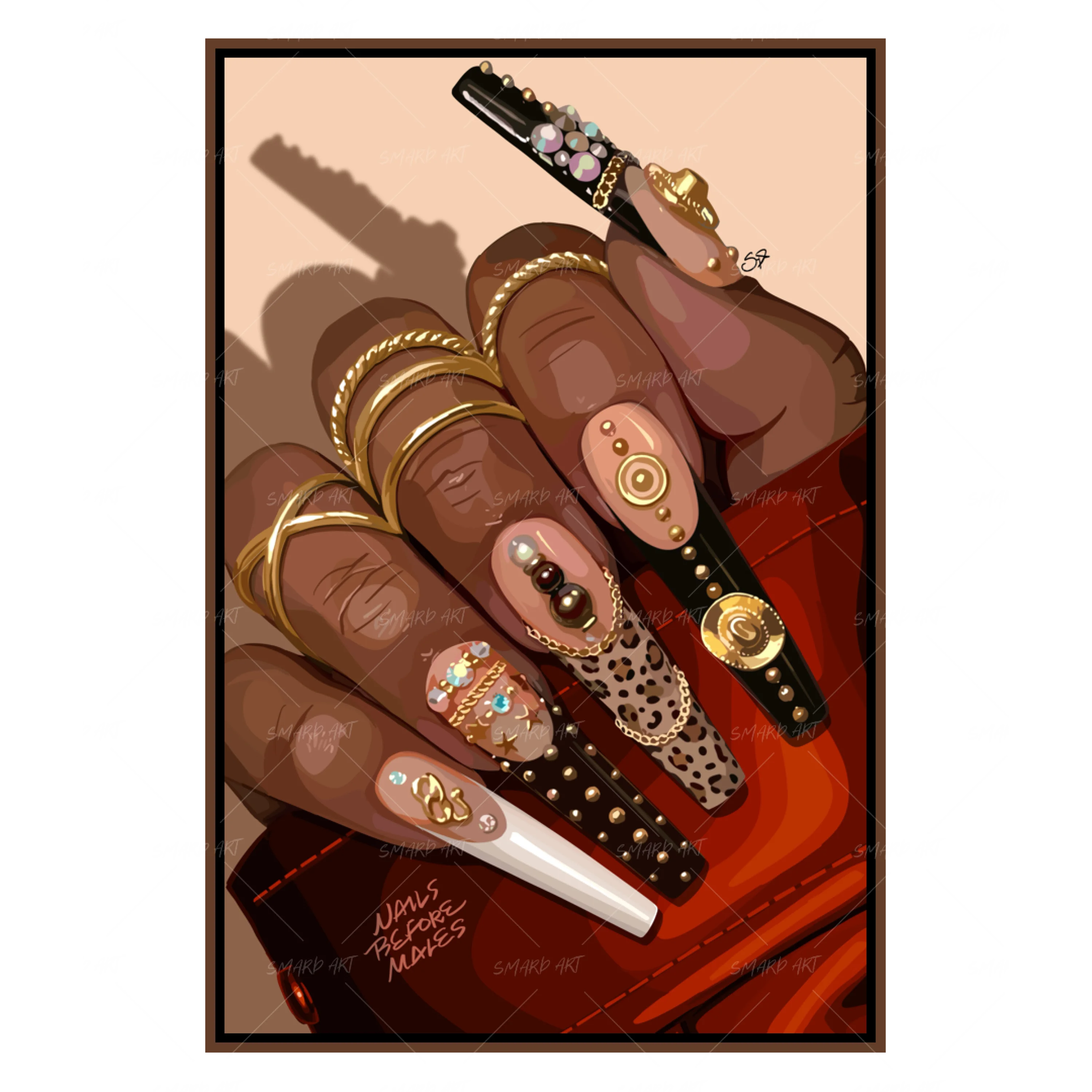 Nails Before Males