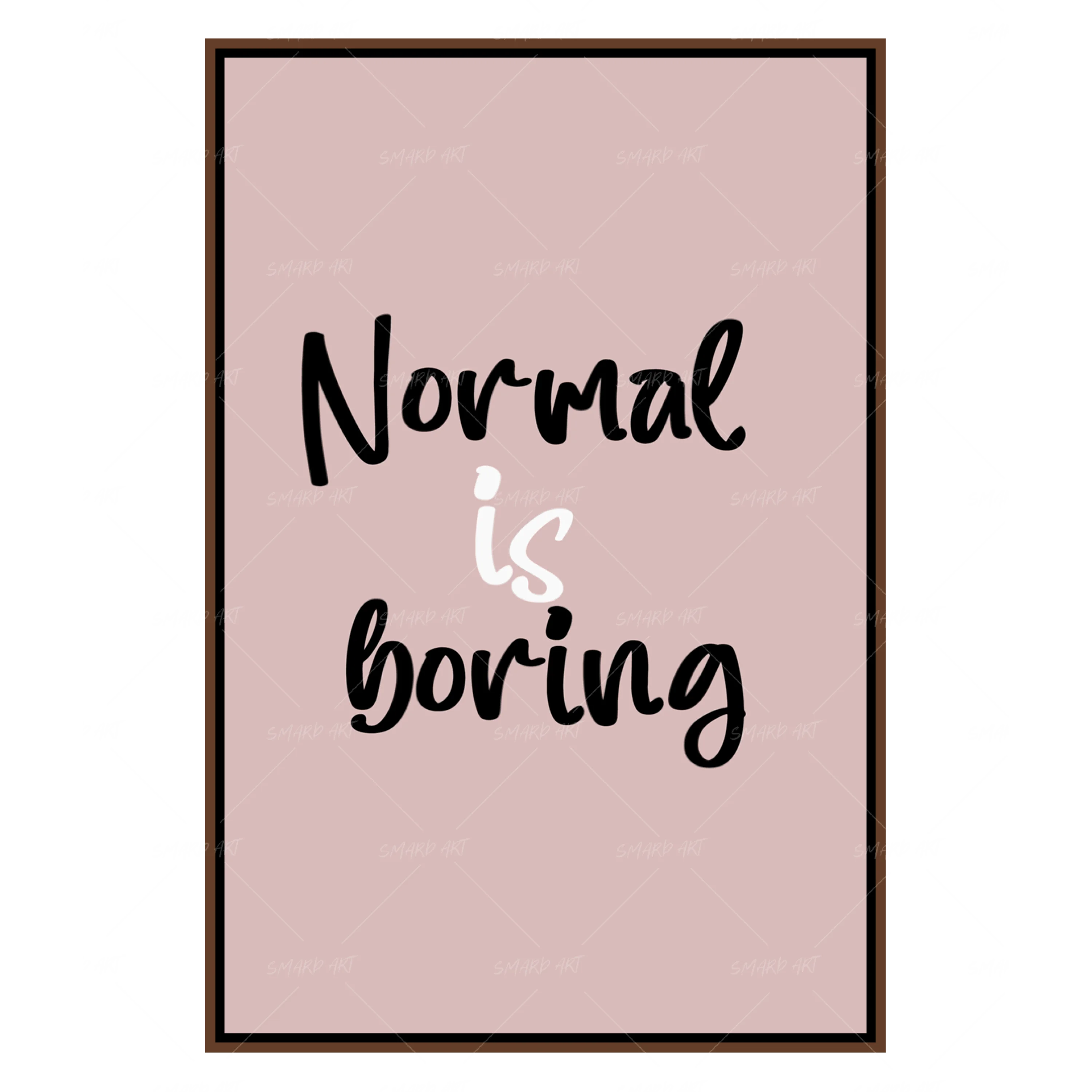 Normal is boring (Smard X Anaya)-Smard