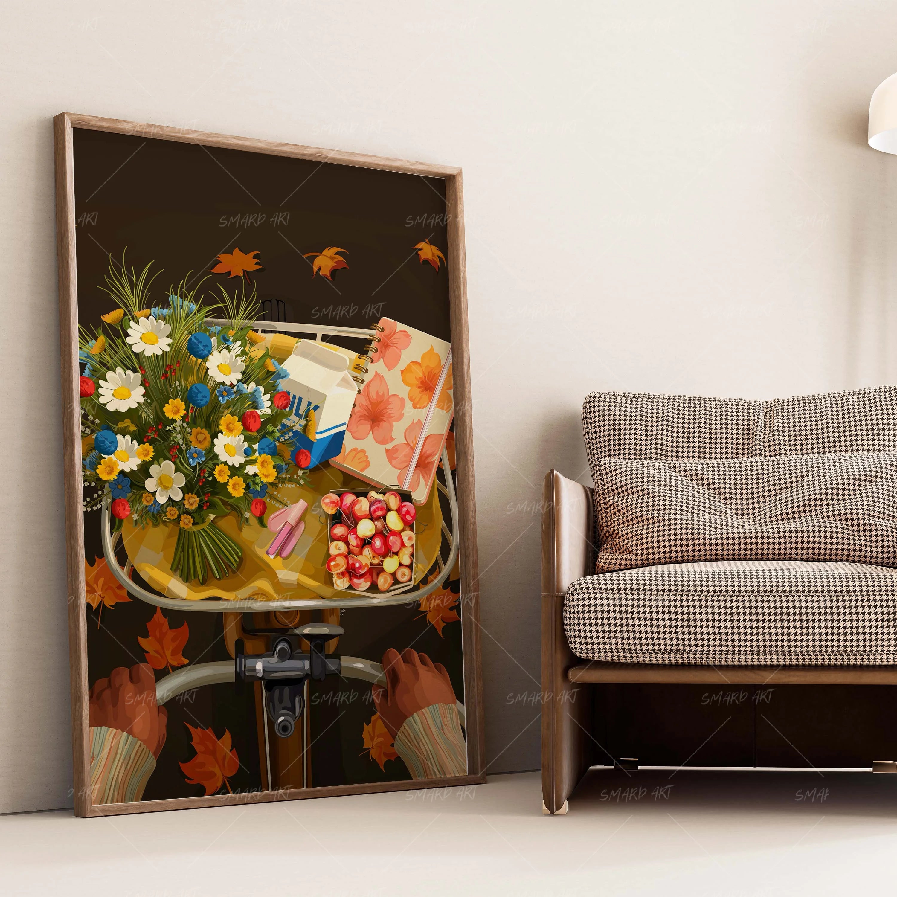 On The Go-wall art print featuring decorative artistic design suitable for living rooms, offices, and schools by SmardArt. Elevate your space with Black wall art that speaks to culture, identity, and creativity. At Smard, we celebrate artistry made with melanin, bringing powerful and inspiring designs to life.