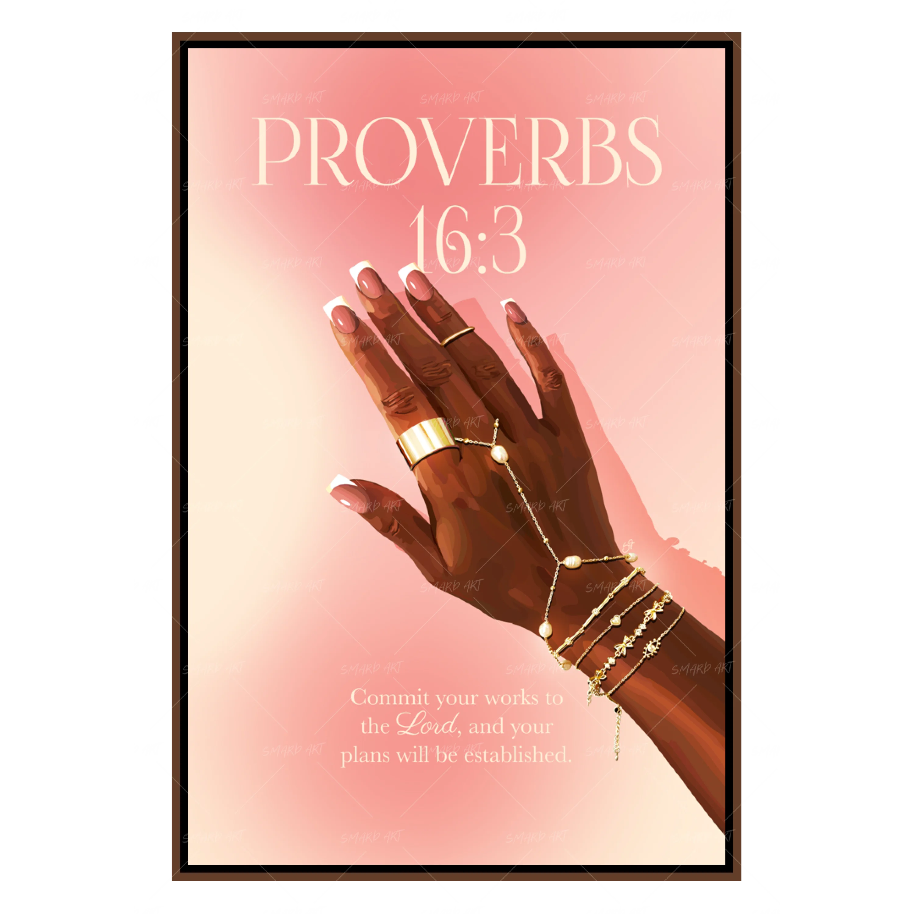 Proverbs 16:3 Pink-Smard