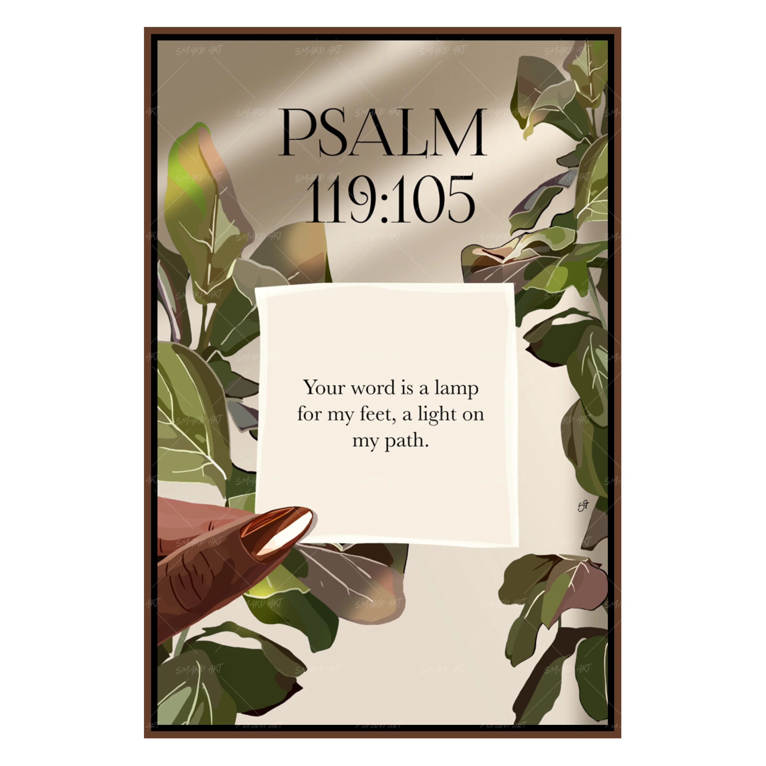 Psalm 119:105-Smard