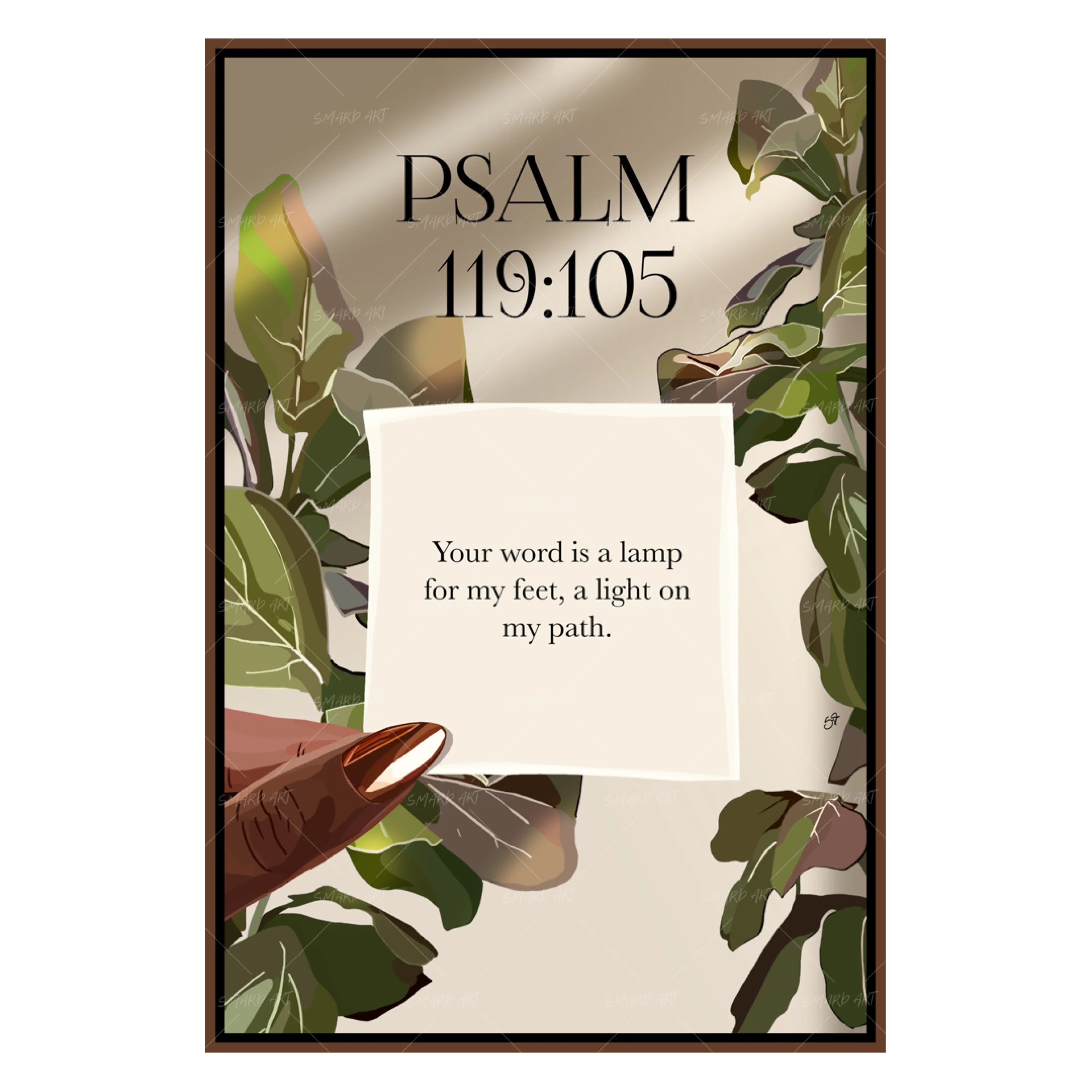 Psalm 119:105-Smard