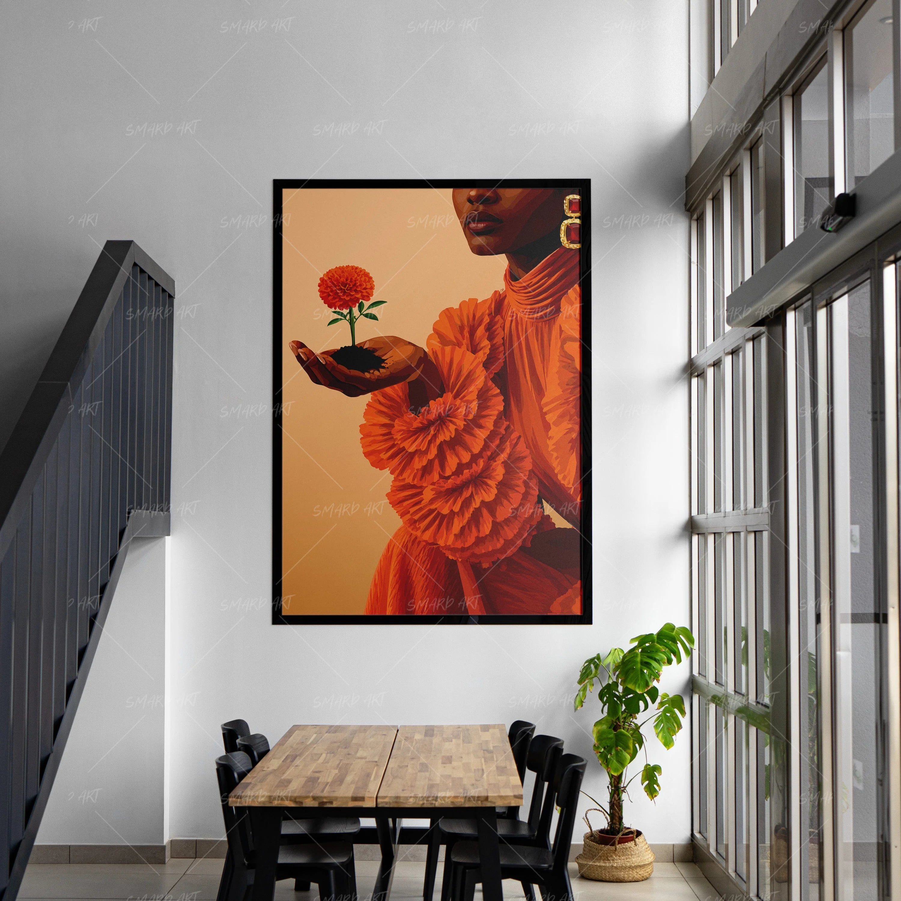 Palm Flower