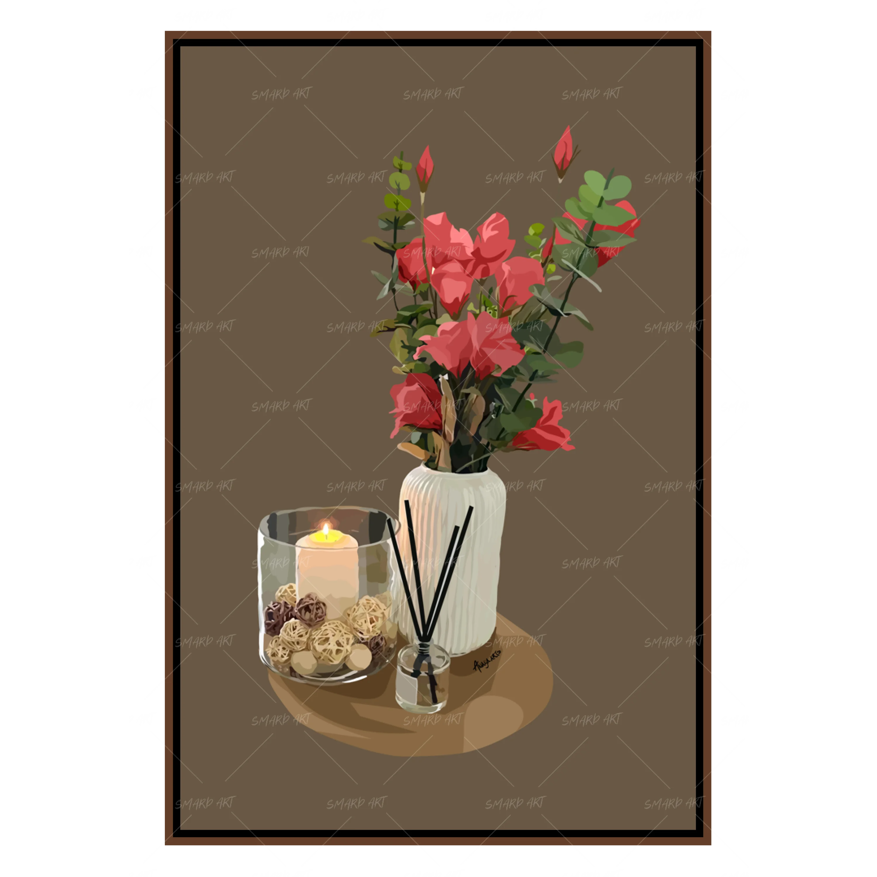 Pink Flowers (Smard X Anaya)-Smard