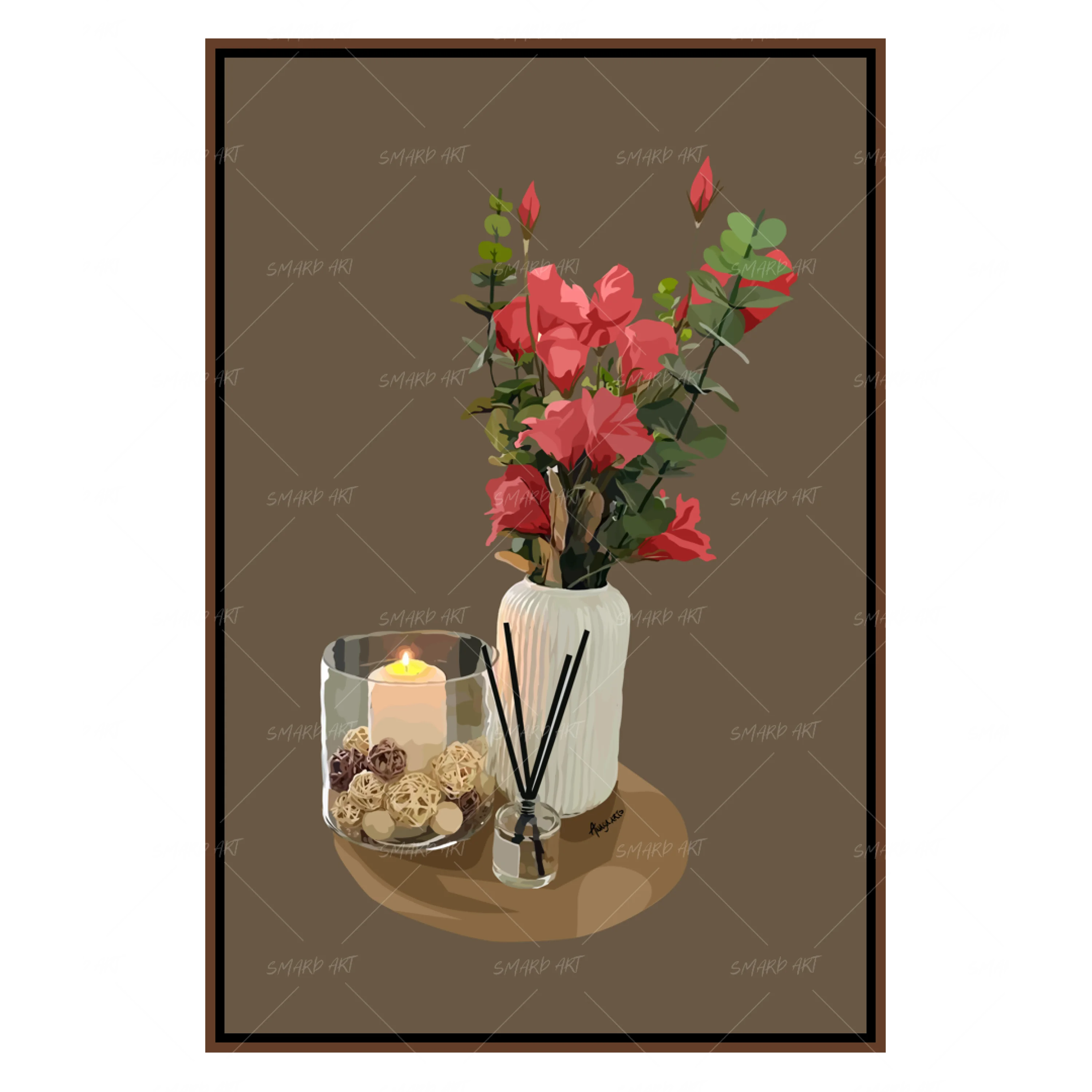 Pink Flowers (Smard X Anaya)-Smard