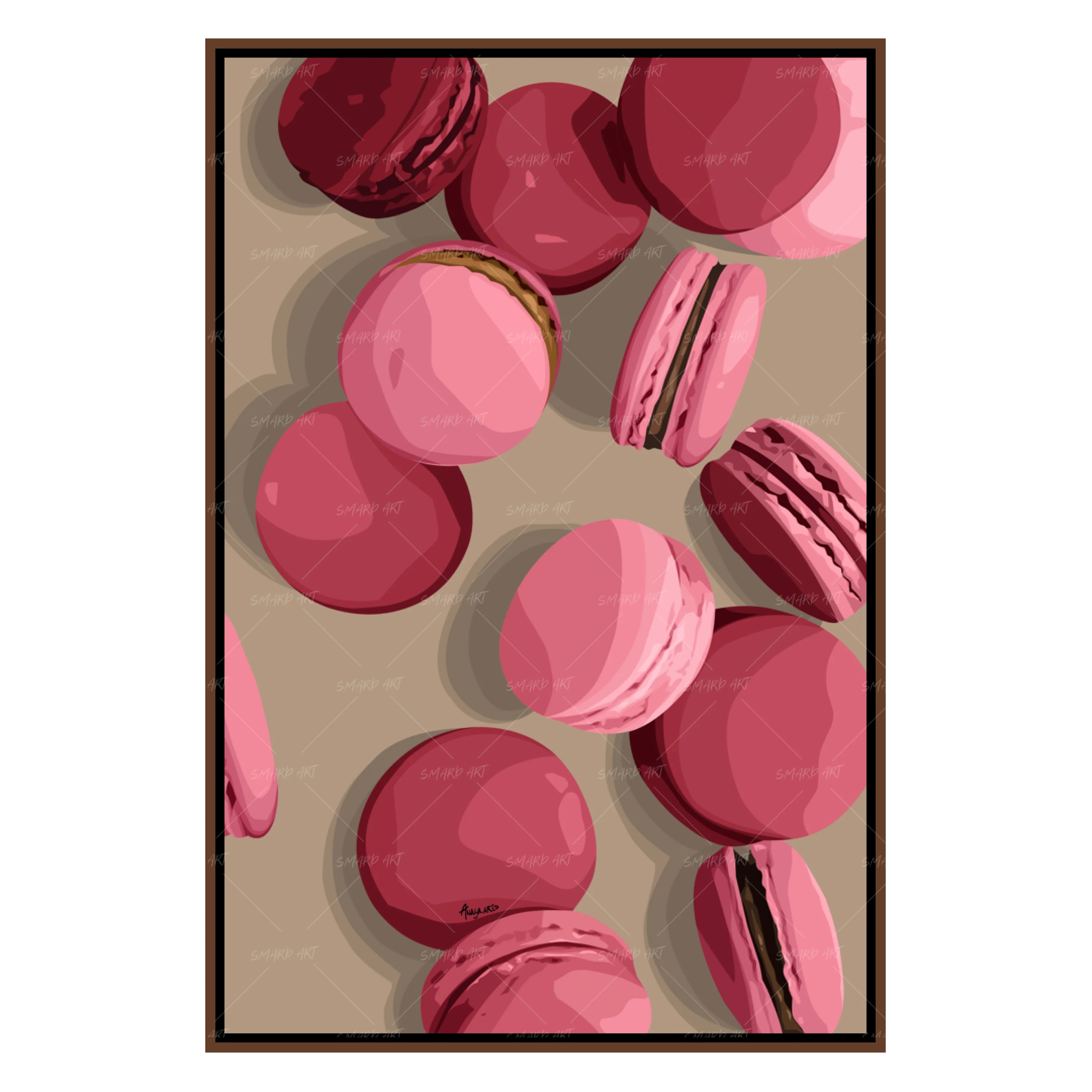 Pink Macarons II (Smard X Anaya)-Smard
