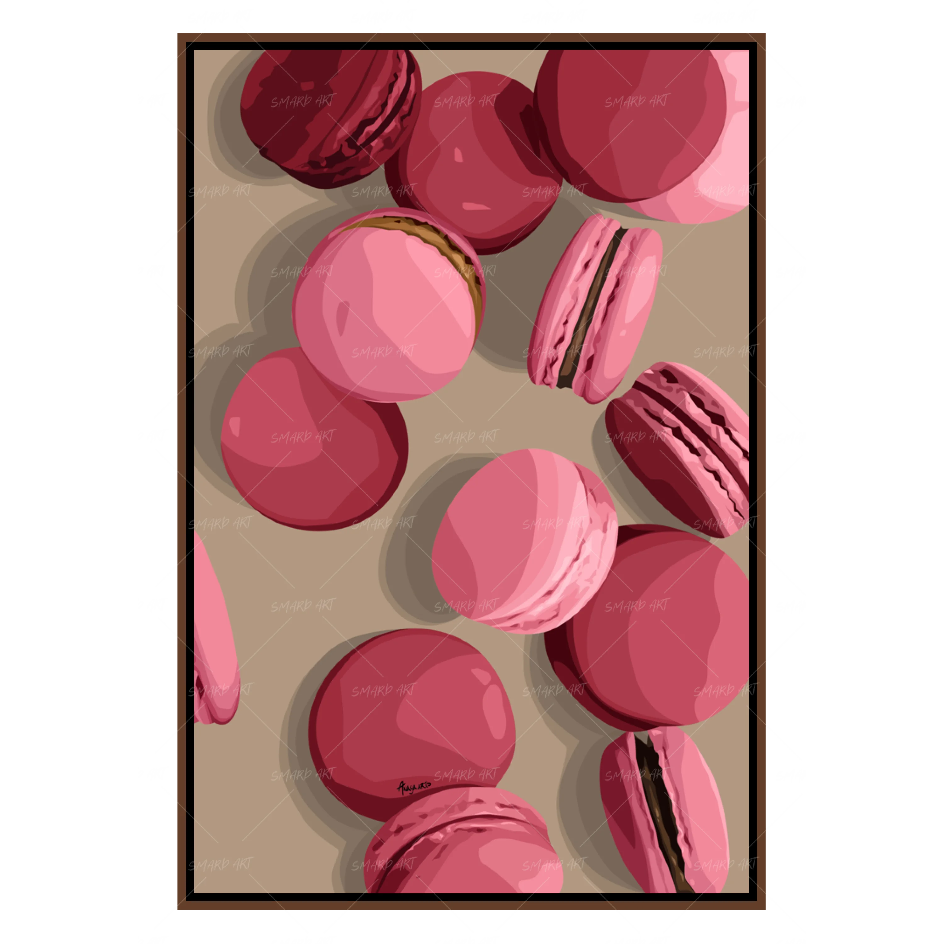 Pink Macarons II (Smard X Anaya)-Smard