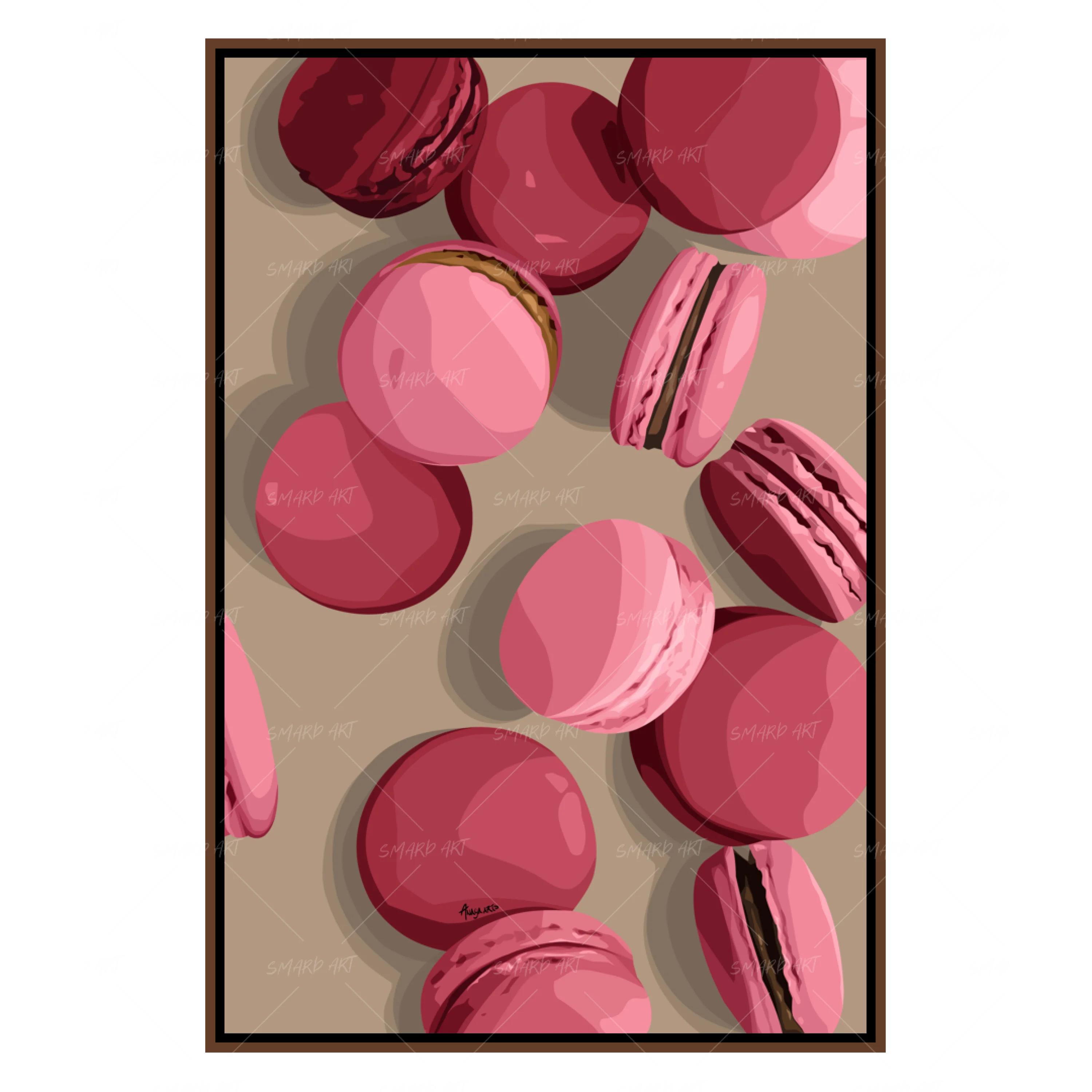 Pink Macarons II (Smard X Anaya)-Smard