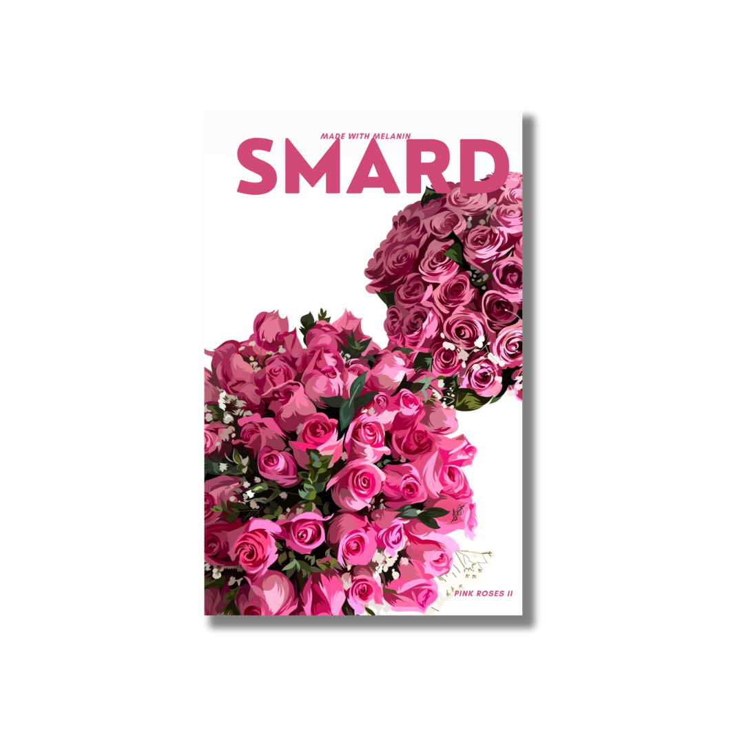 Pink Roses II - Decorative Storage Book