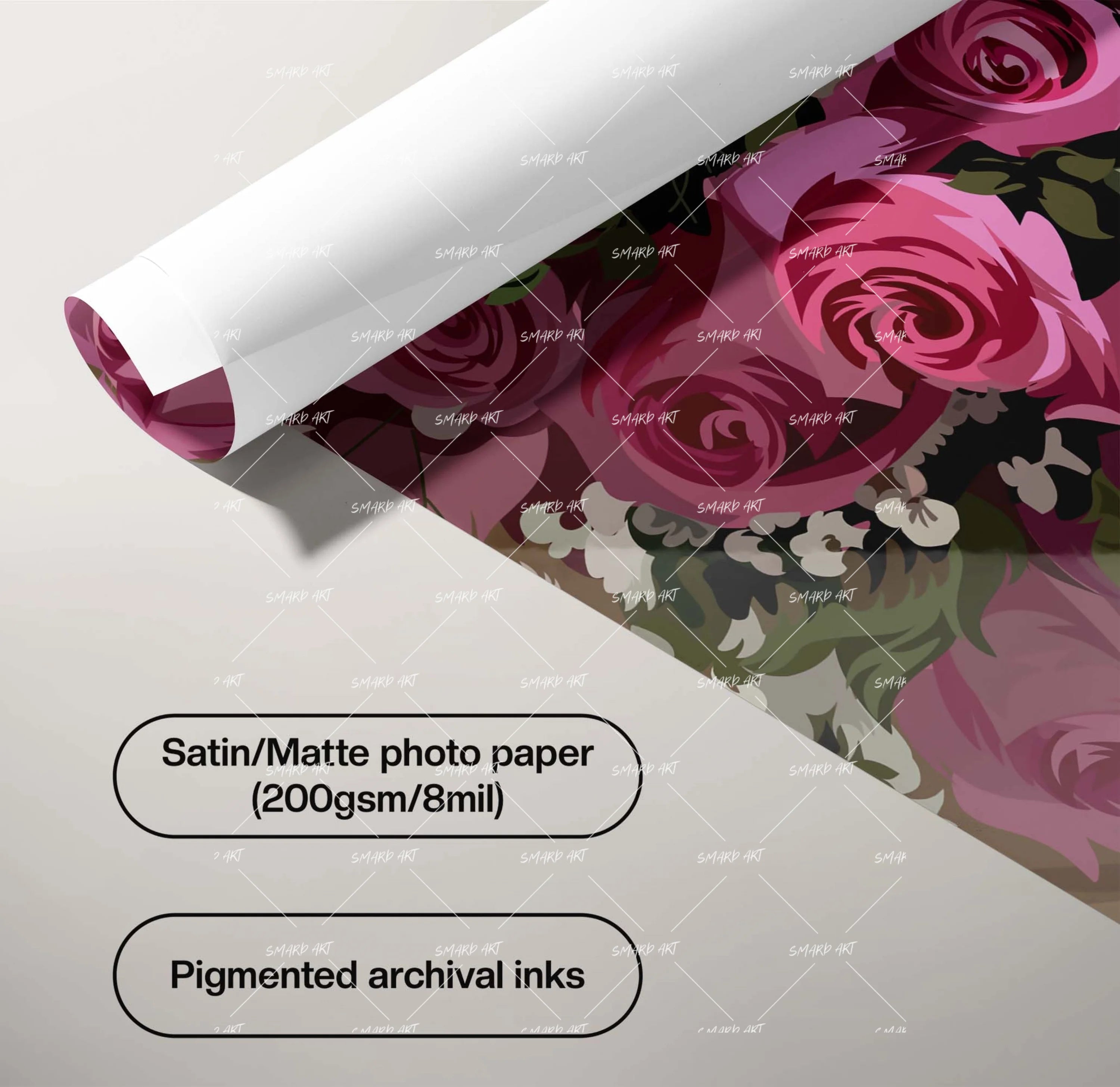 Pink Roses I-Smard