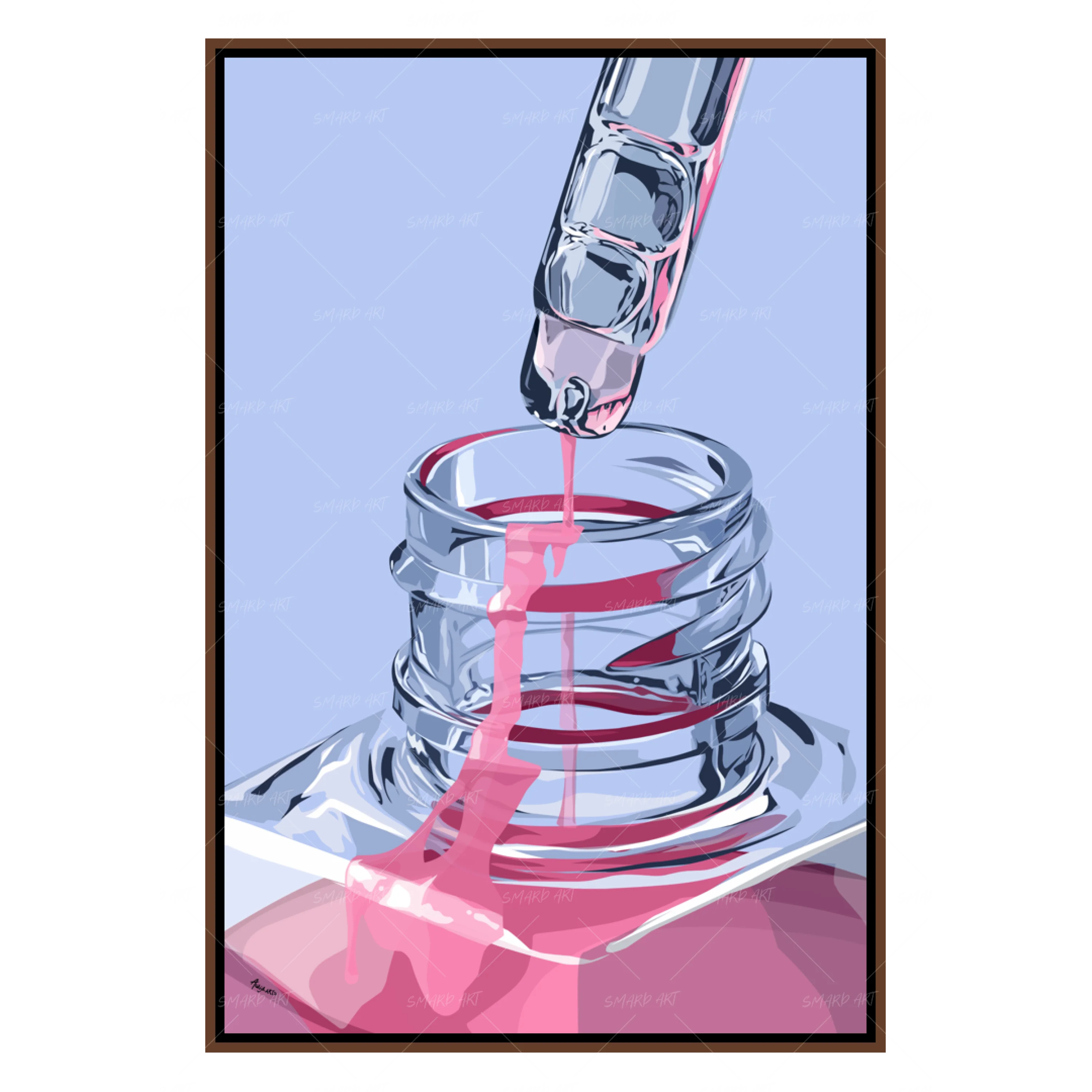 Pink Drip (Smard X Anaya)-Smard