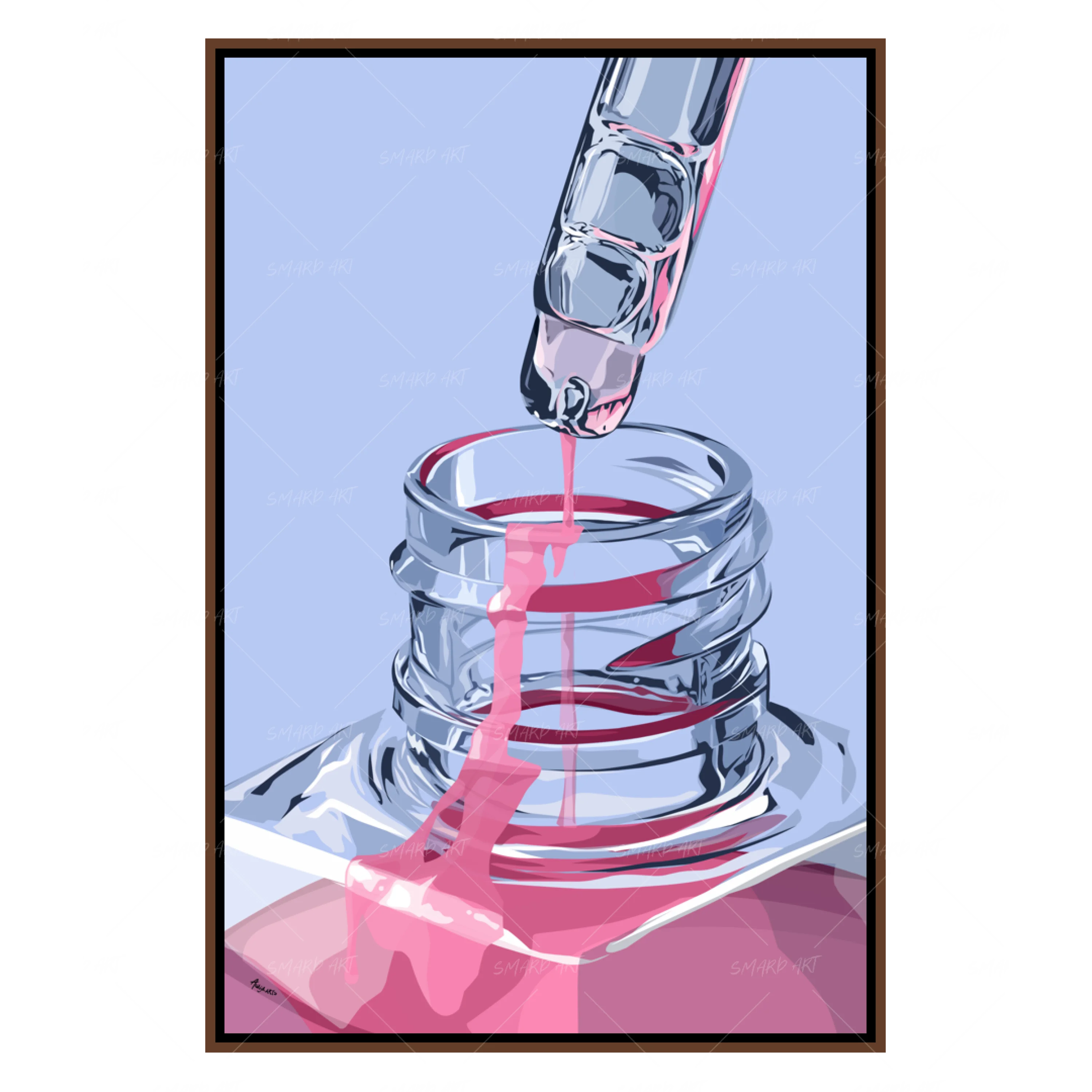 Pink Drip (Smard X Anaya)-Smard