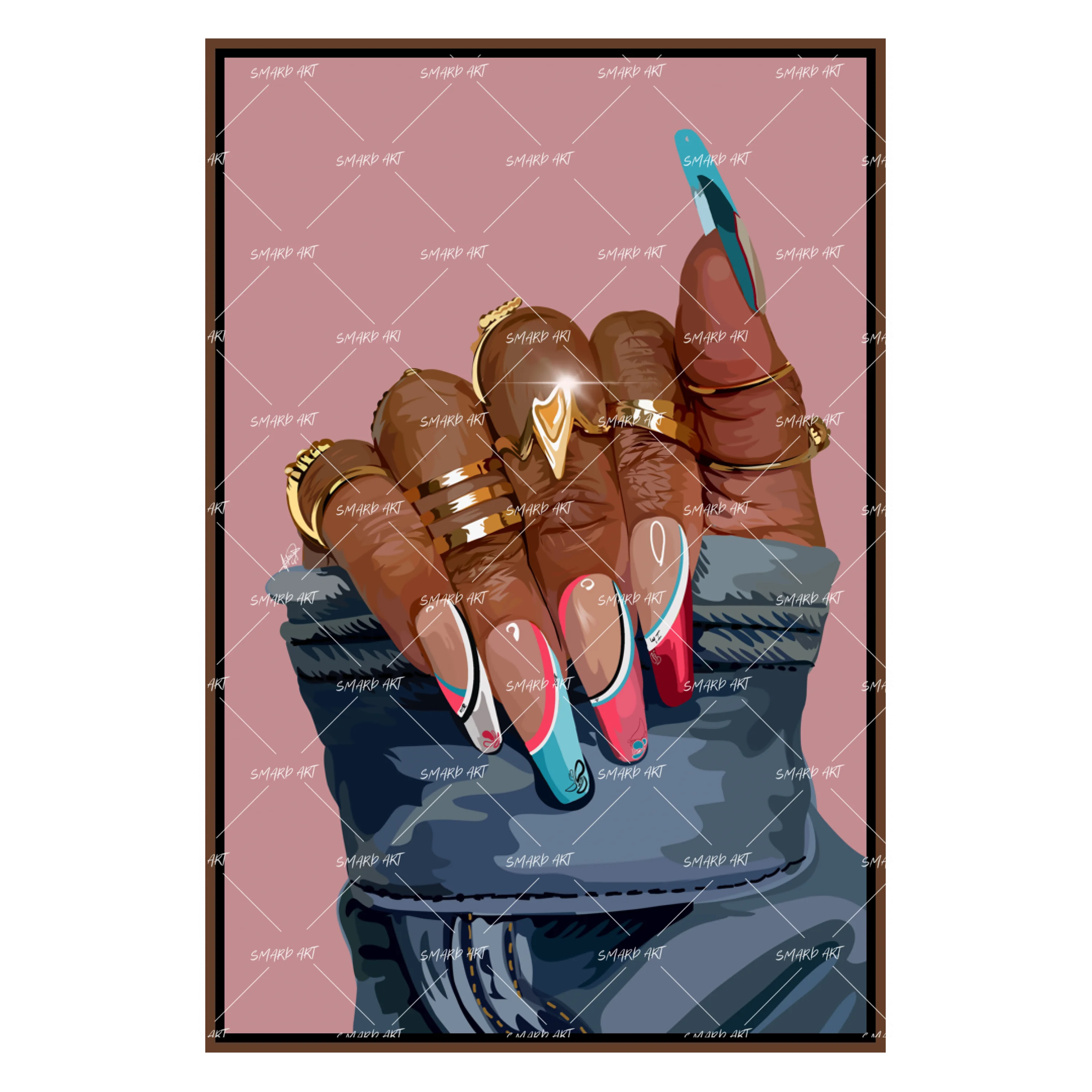 Pink X Blue-Smard