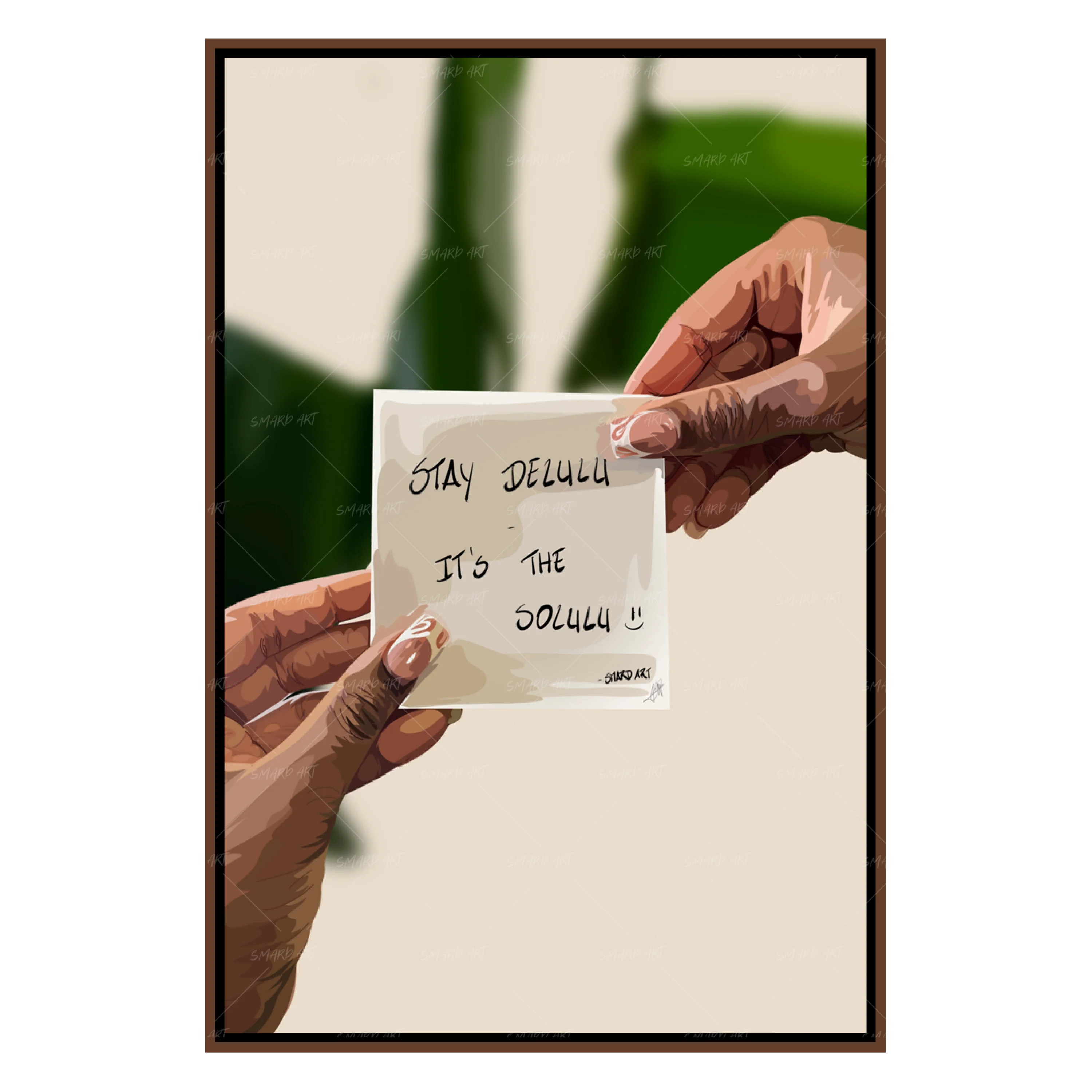 Stay Delulu - Quote-Smard