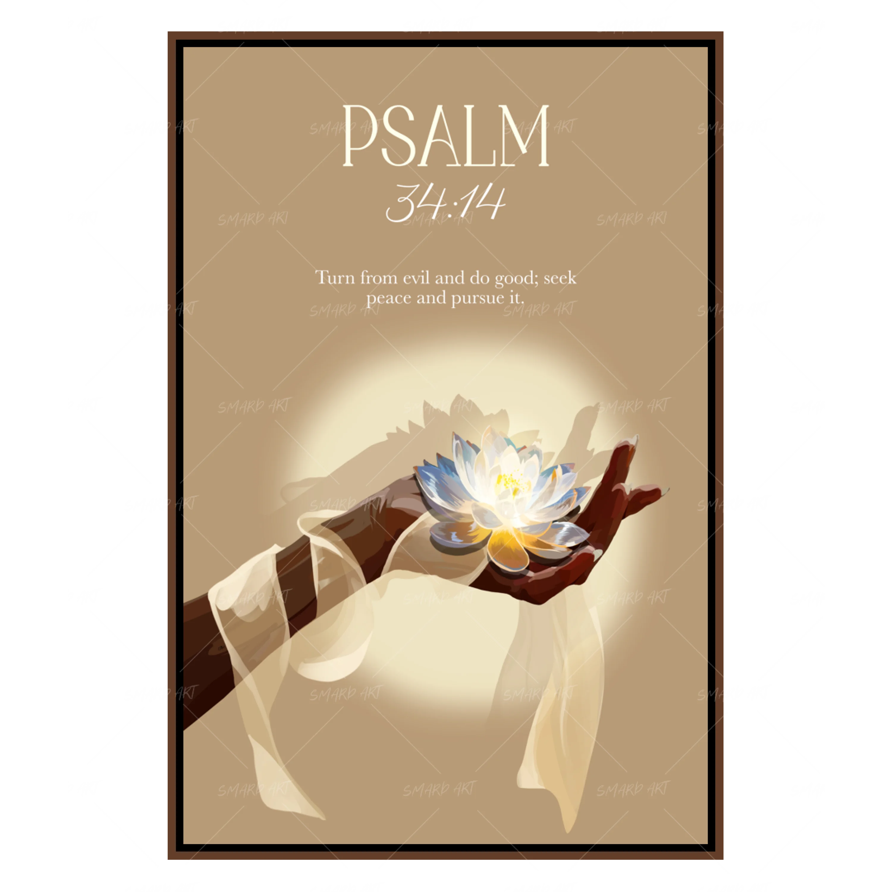 Psalm 34:14-Smard