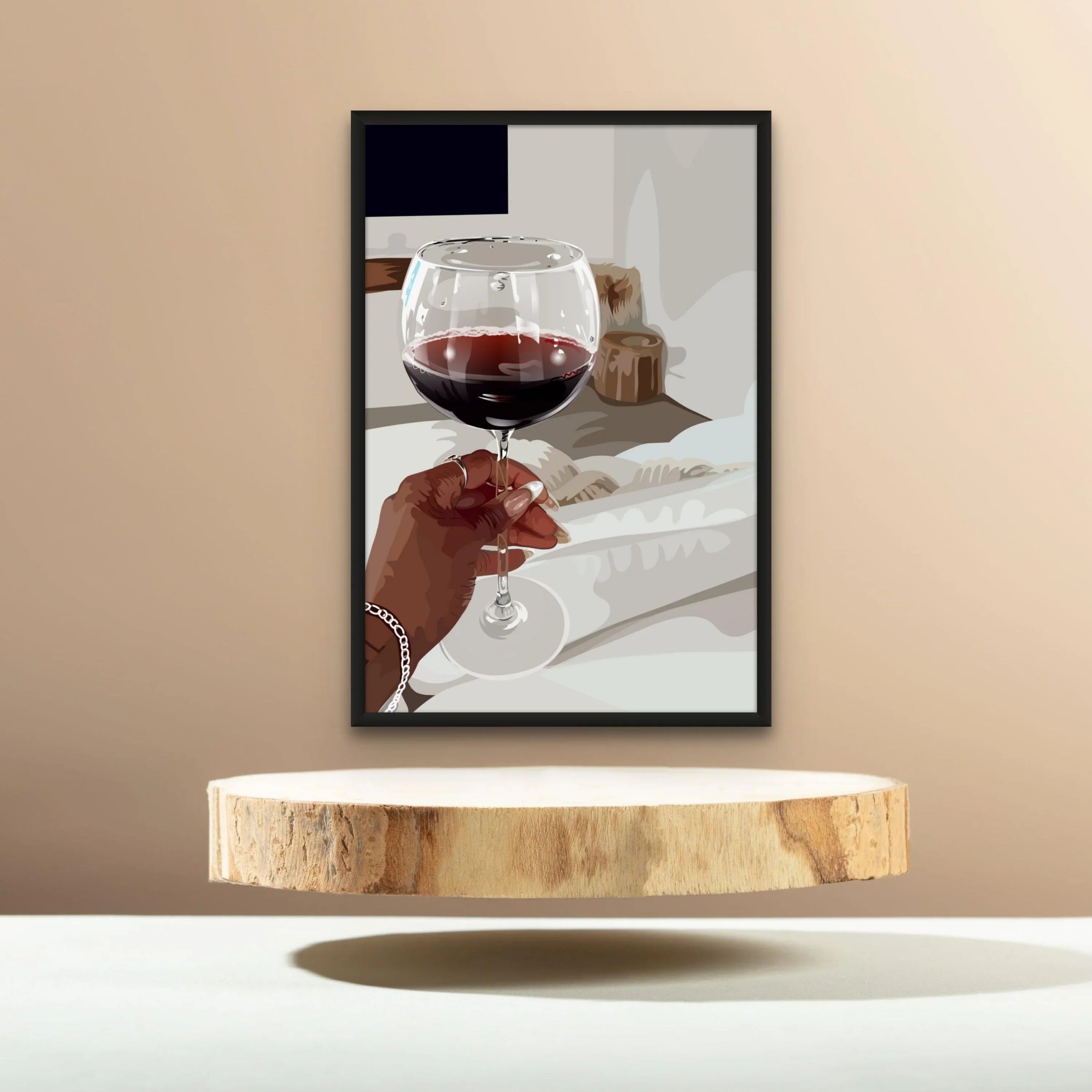 Red Wine (With Background)-Smard