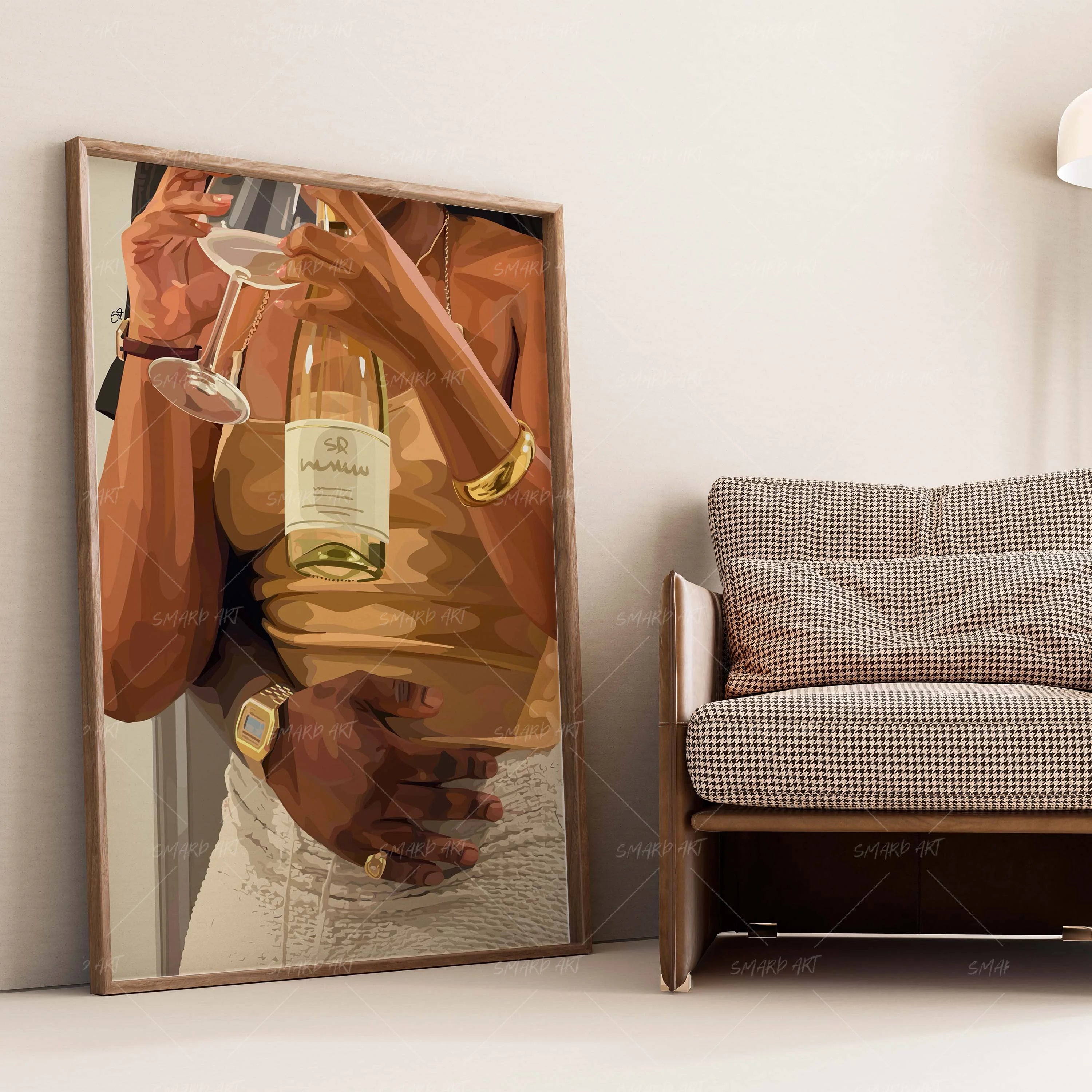 Romance Detailz-wall art print featuring decorative artistic design suitable for living rooms, offices, and schools by SmardArt. Elevate your space with Black wall art that speaks to culture, identity, and creativity. At Smard, we celebrate artistry made with melanin, bringing powerful and inspiring designs to life.