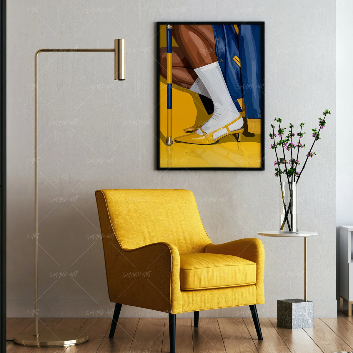 S.G.R-wall art print featuring decorative artistic design suitable for living rooms, offices, and schools by SmardArt. Elevate your space with Black wall art that speaks to culture, identity, and creativity. At Smard, we celebrate artistry made with melanin, bringing powerful and inspiring designs to life.