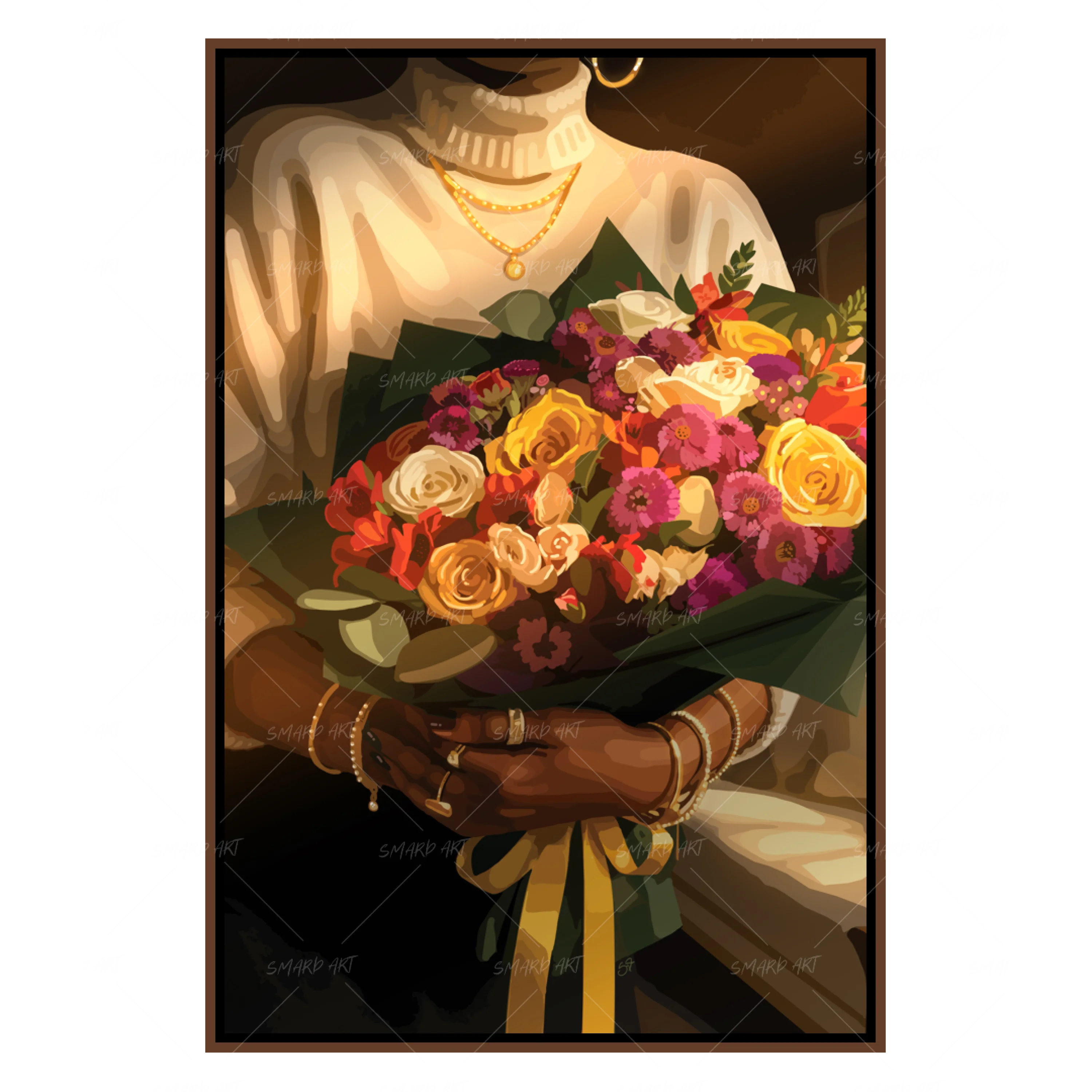 She Likes Flowers