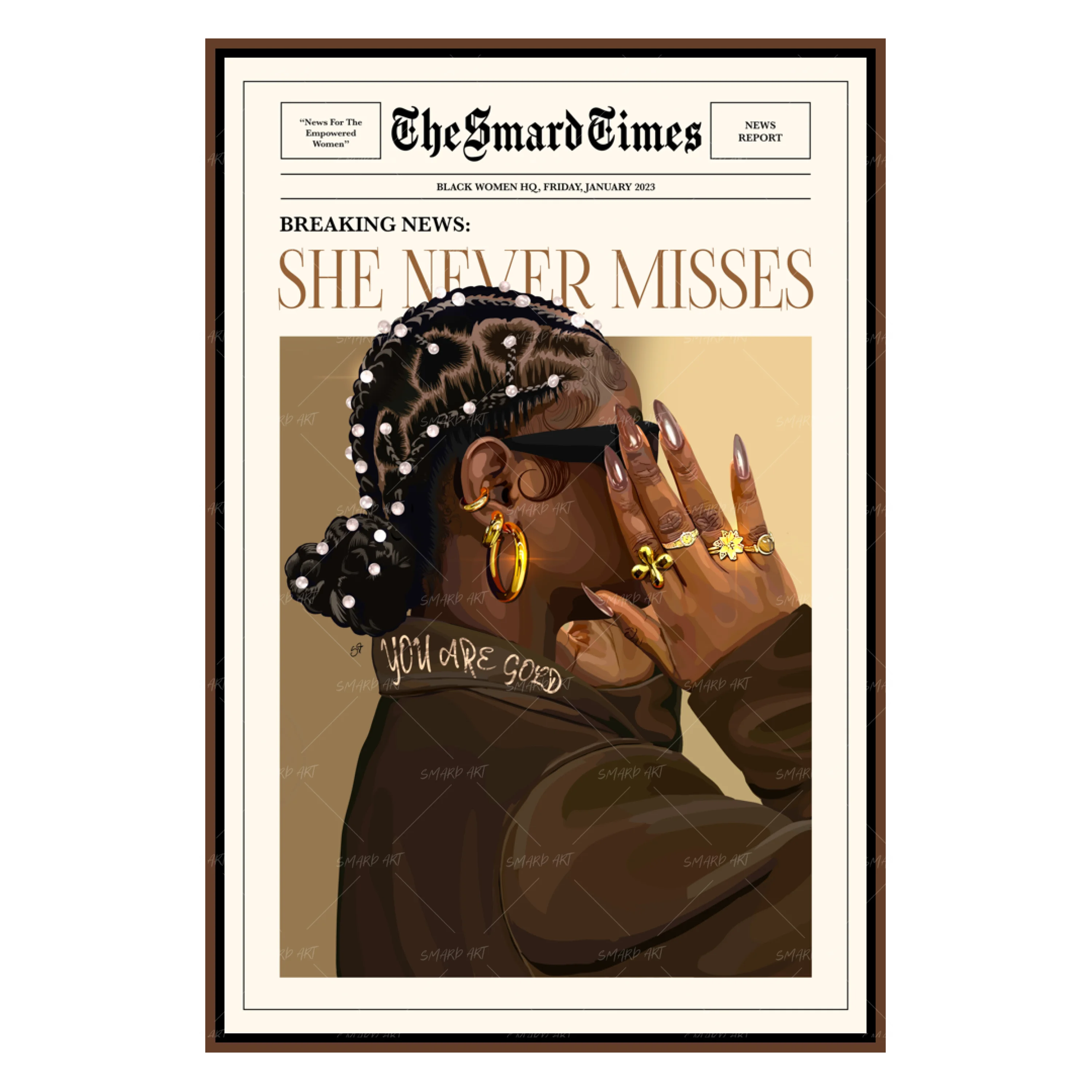 She Never Misses-Smard
