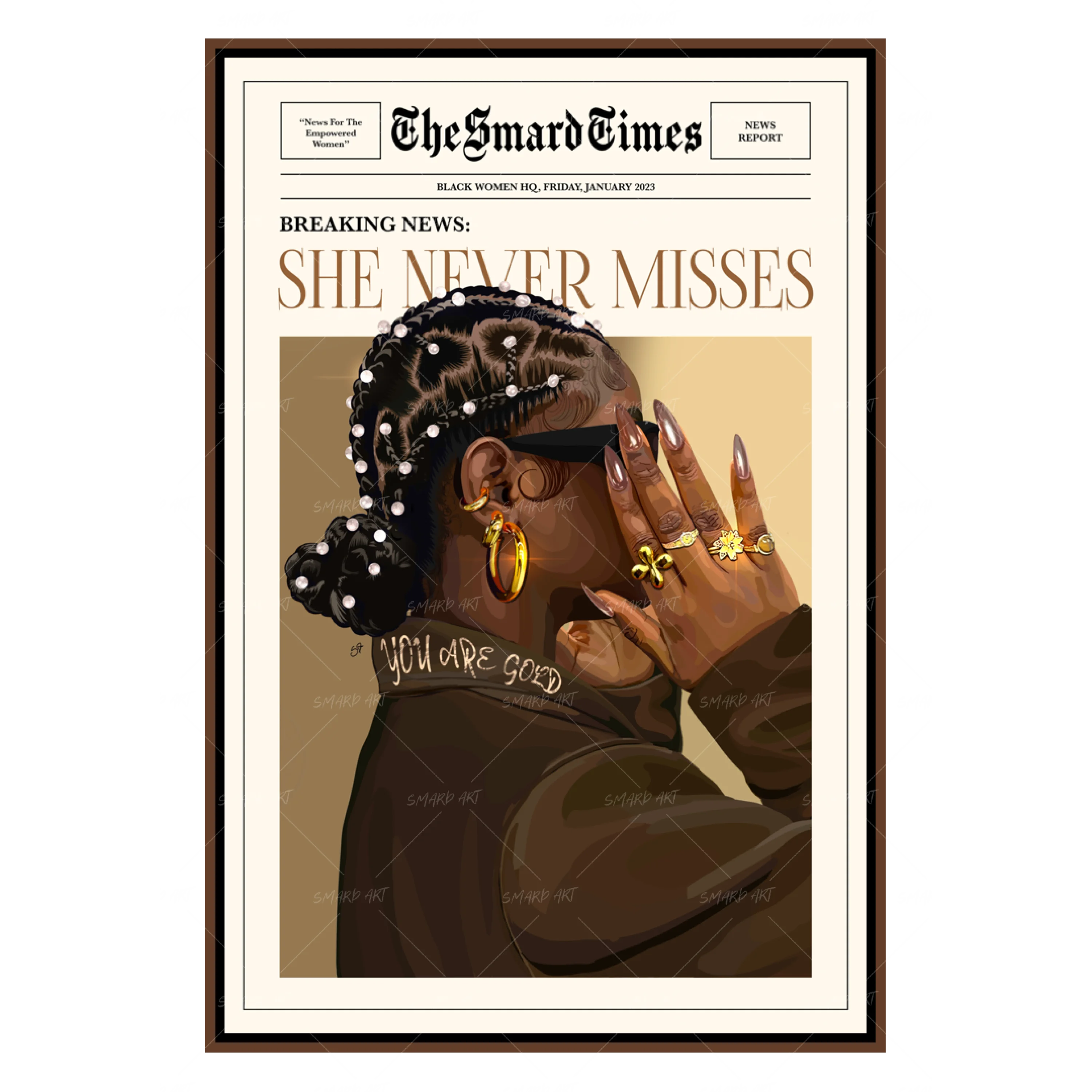 She Never Misses-Smard