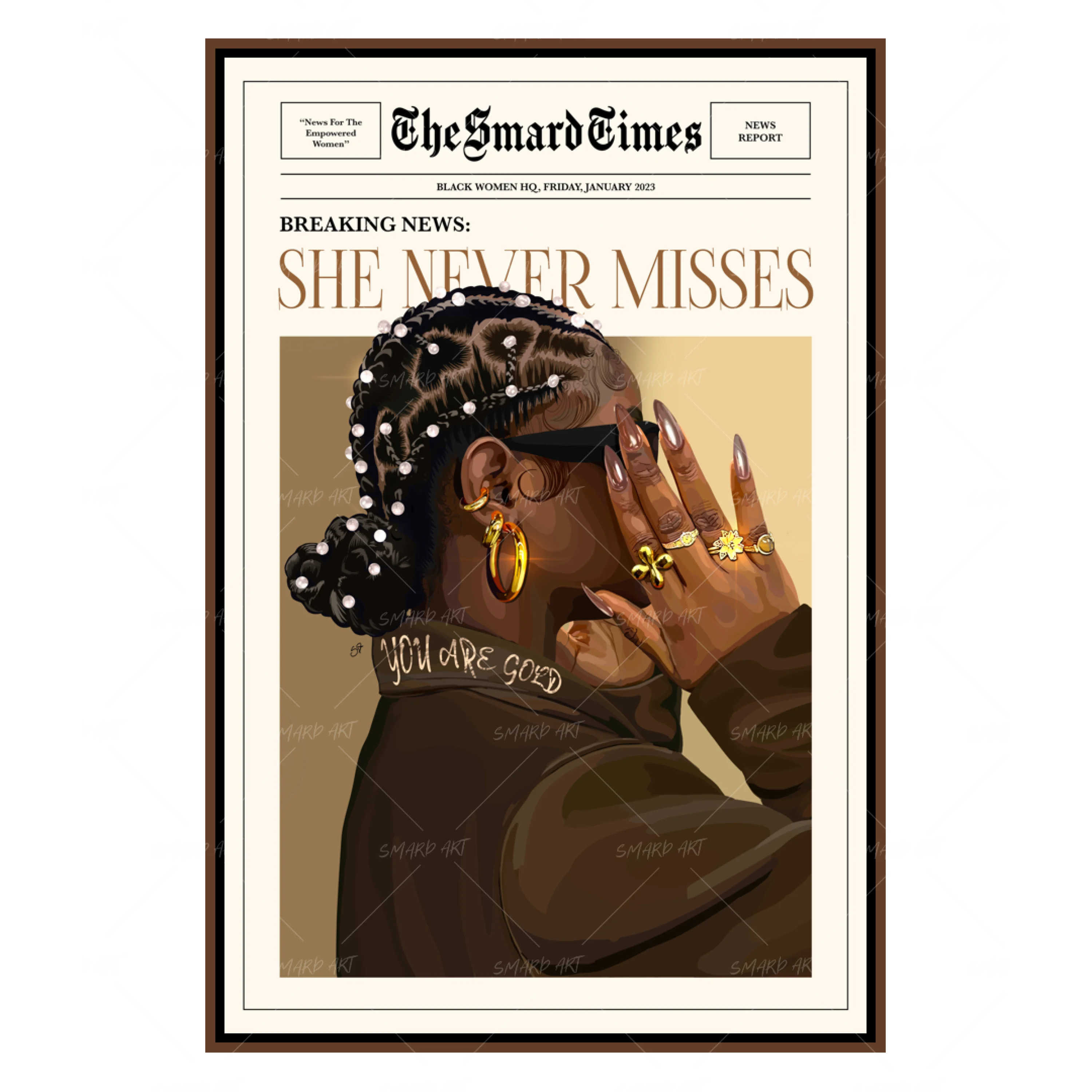 She Never Misses-Smard