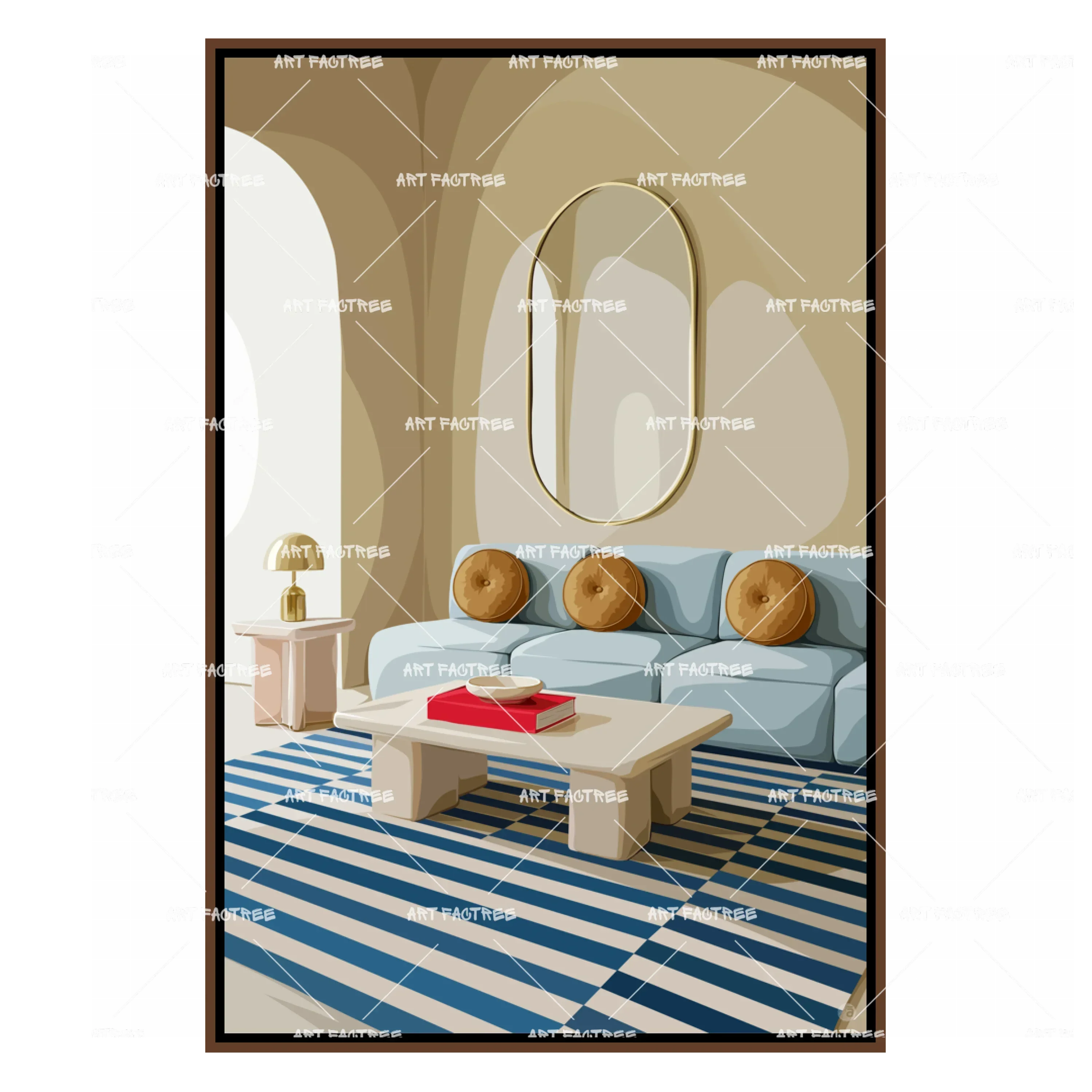 Soft Setting (Smard X Anaya)-wall art print featuring decorative artistic design suitable for living rooms, offices, and schools by SmardArt. Elevate your space with Black wall art that speaks to culture, identity, and creativity. At Smard, we celebrate artistry made with melanin, bringing powerful and inspiring designs to life.
