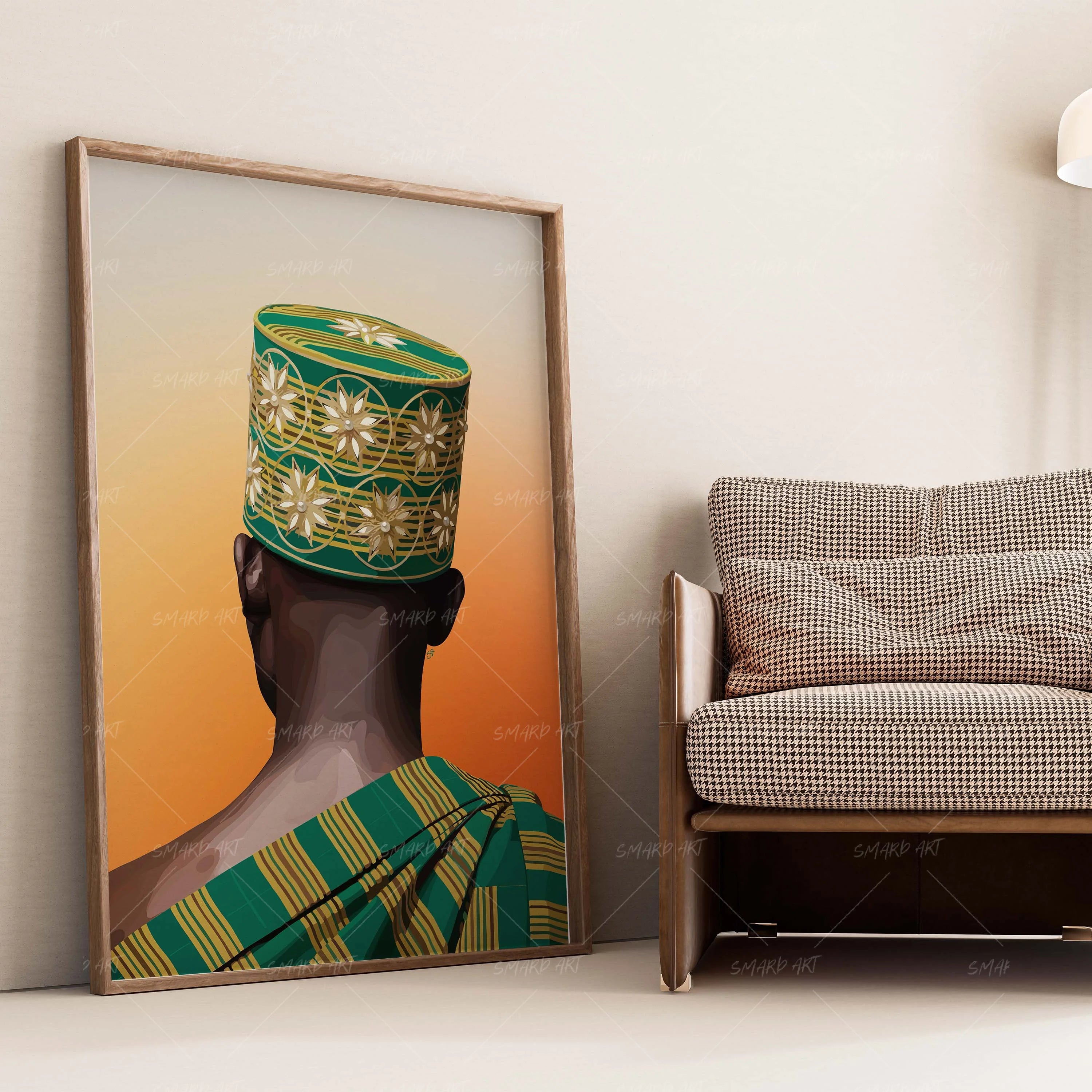 Style & Tradition-wall art print featuring decorative artistic design suitable for living rooms, offices, and schools by SmardArt