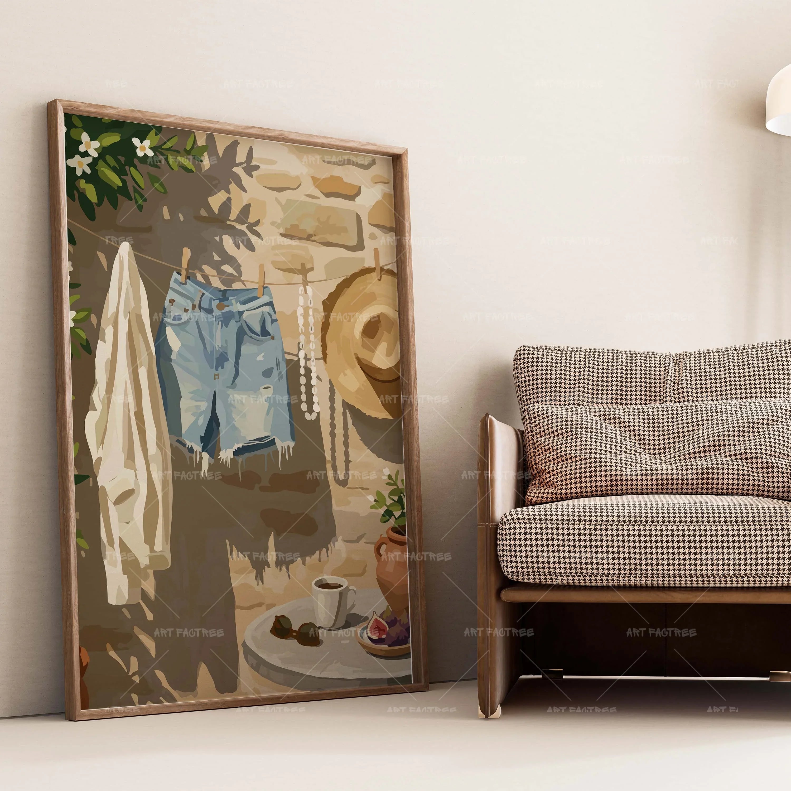 Sun Dry (Smard X Anaya)-wall art print featuring decorative artistic design suitable for living rooms, offices, and schools by SmardArt. Elevate your space with Black wall art that speaks to culture, identity, and creativity. At Smard, we celebrate artistry made with melanin, bringing powerful and inspiring designs to life.