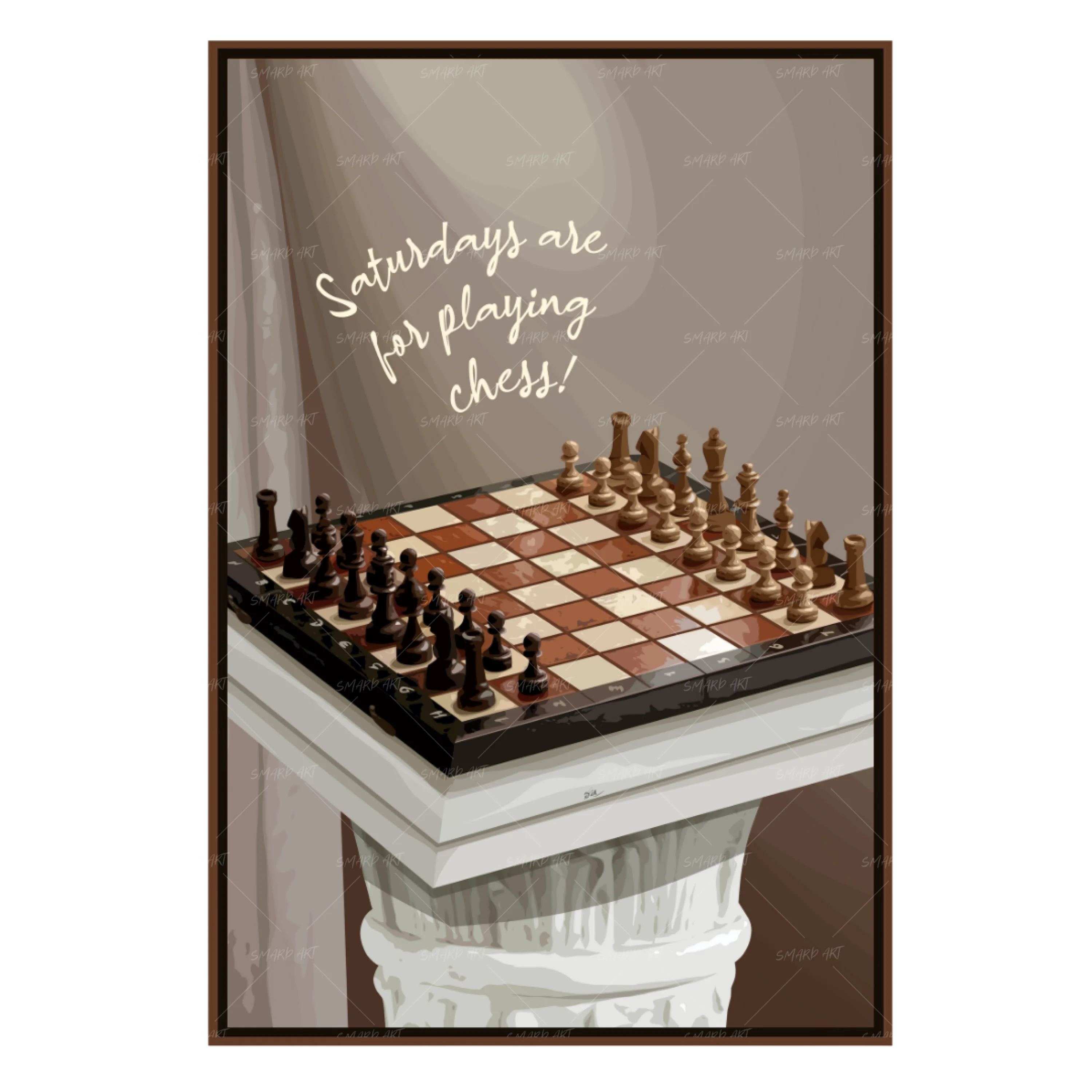 Saturdays Are For Playing Chess (Smard X Anaya)-Smard