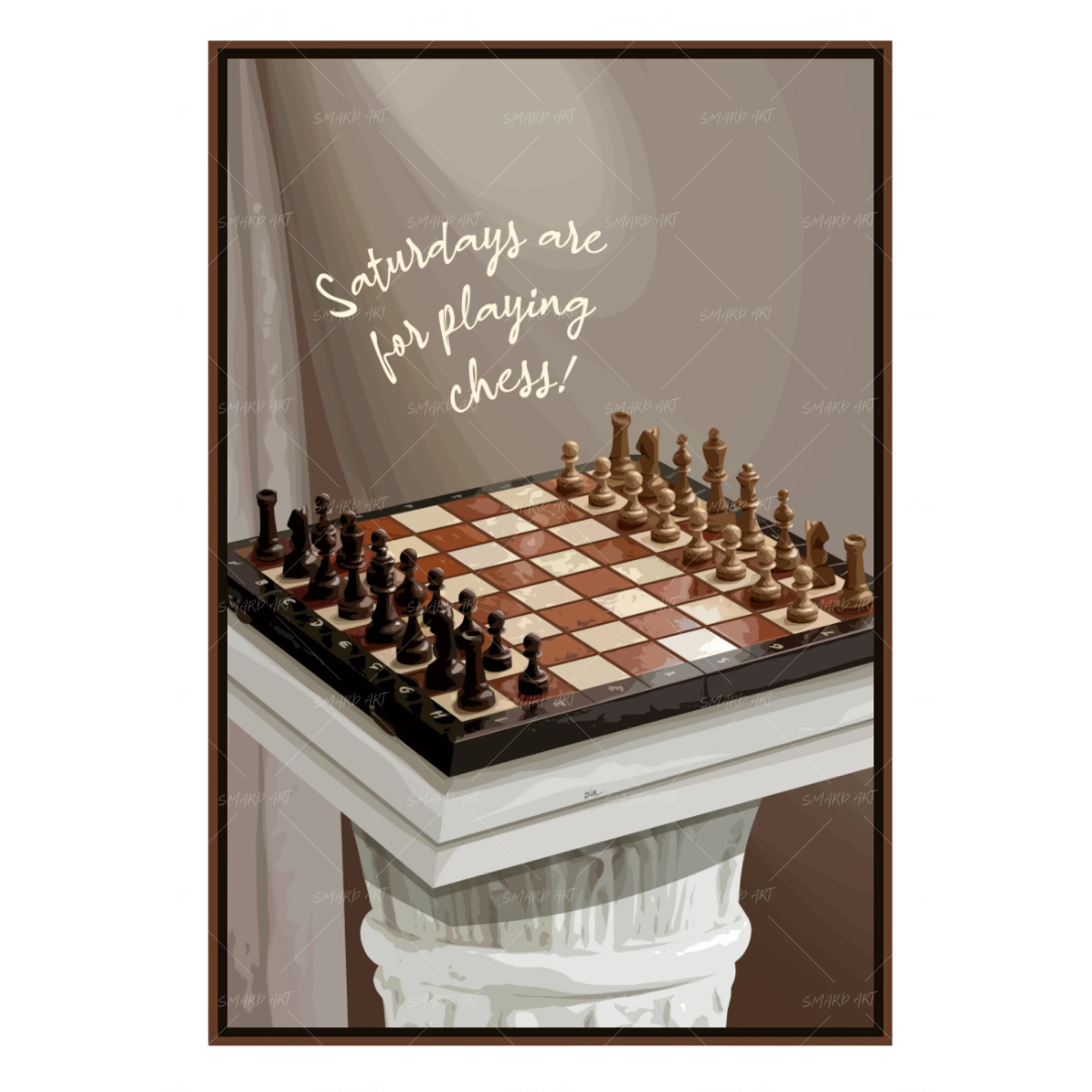 Saturdays Are For Playing Chess (Smard X Anaya)-Smard