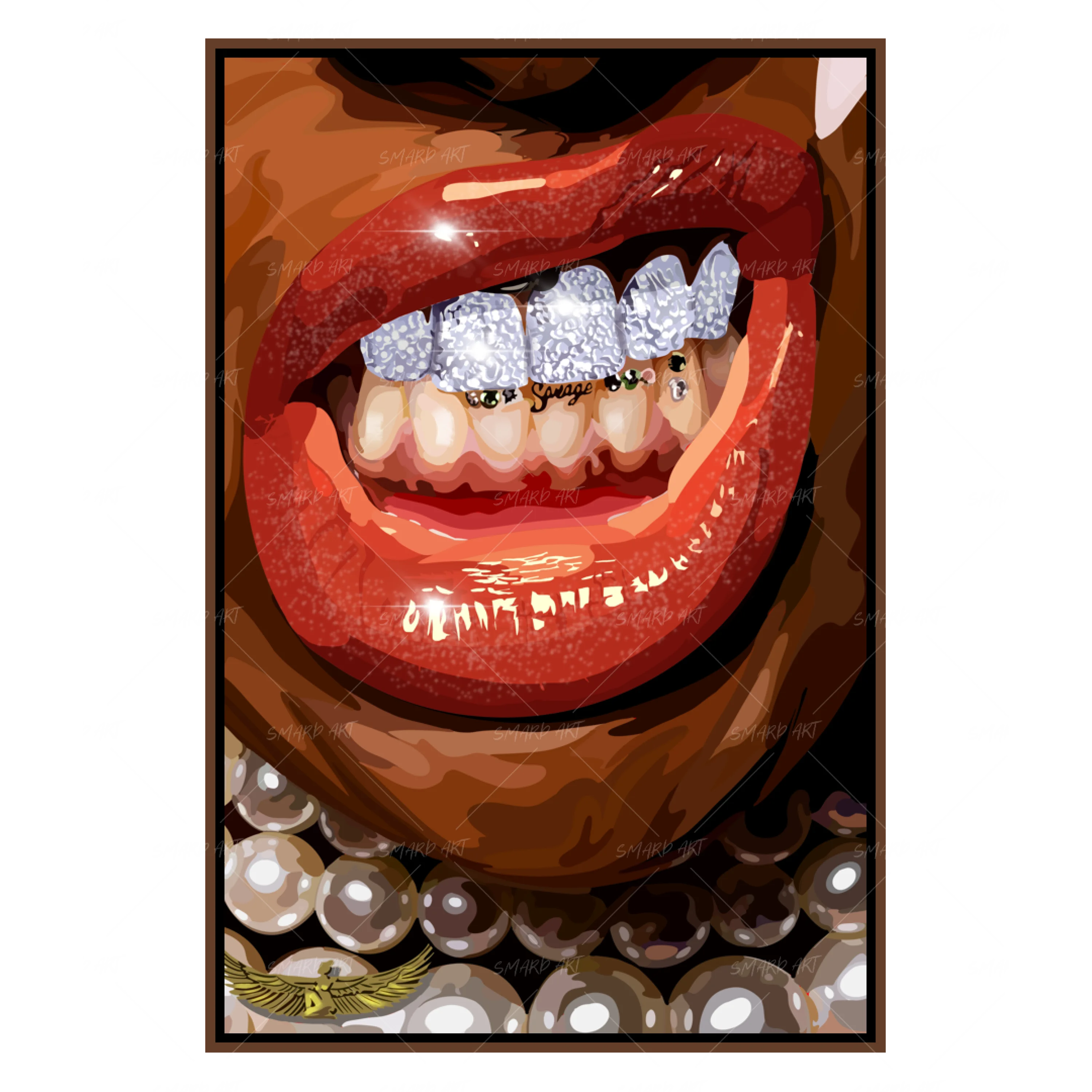Silver Grillz II-Smard