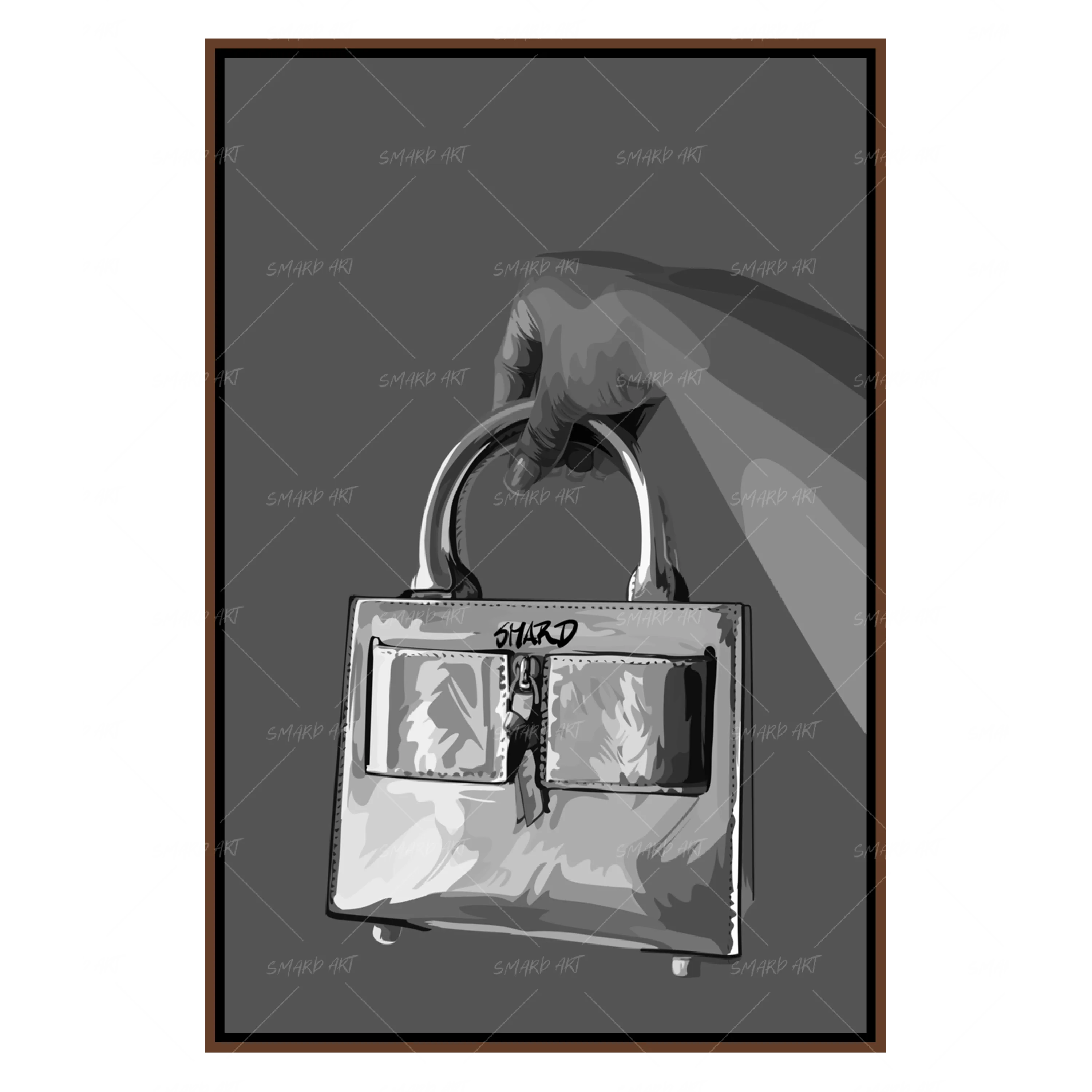 Silver Bag B&W-Smard