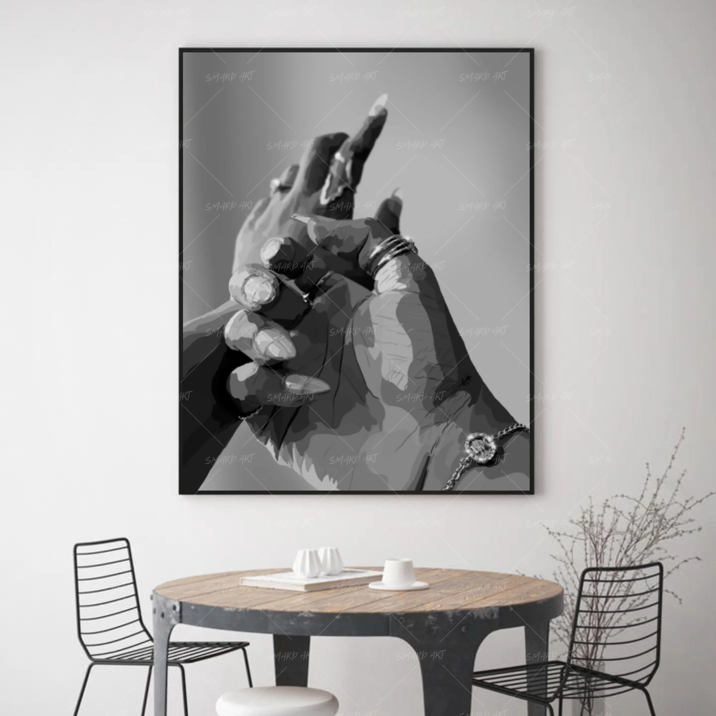 Simple Glam B&W-Smard