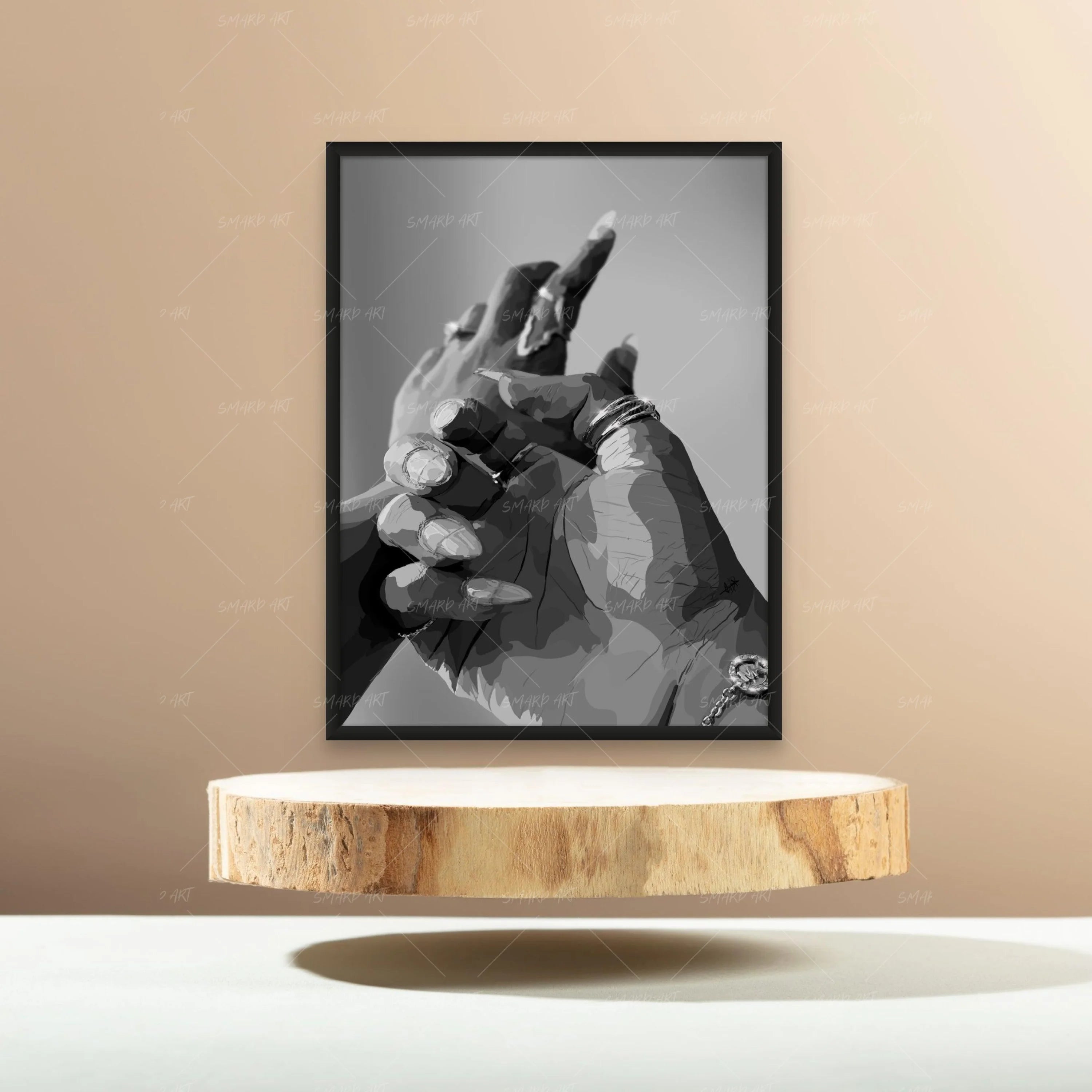 Simple Glam B&W-Smard