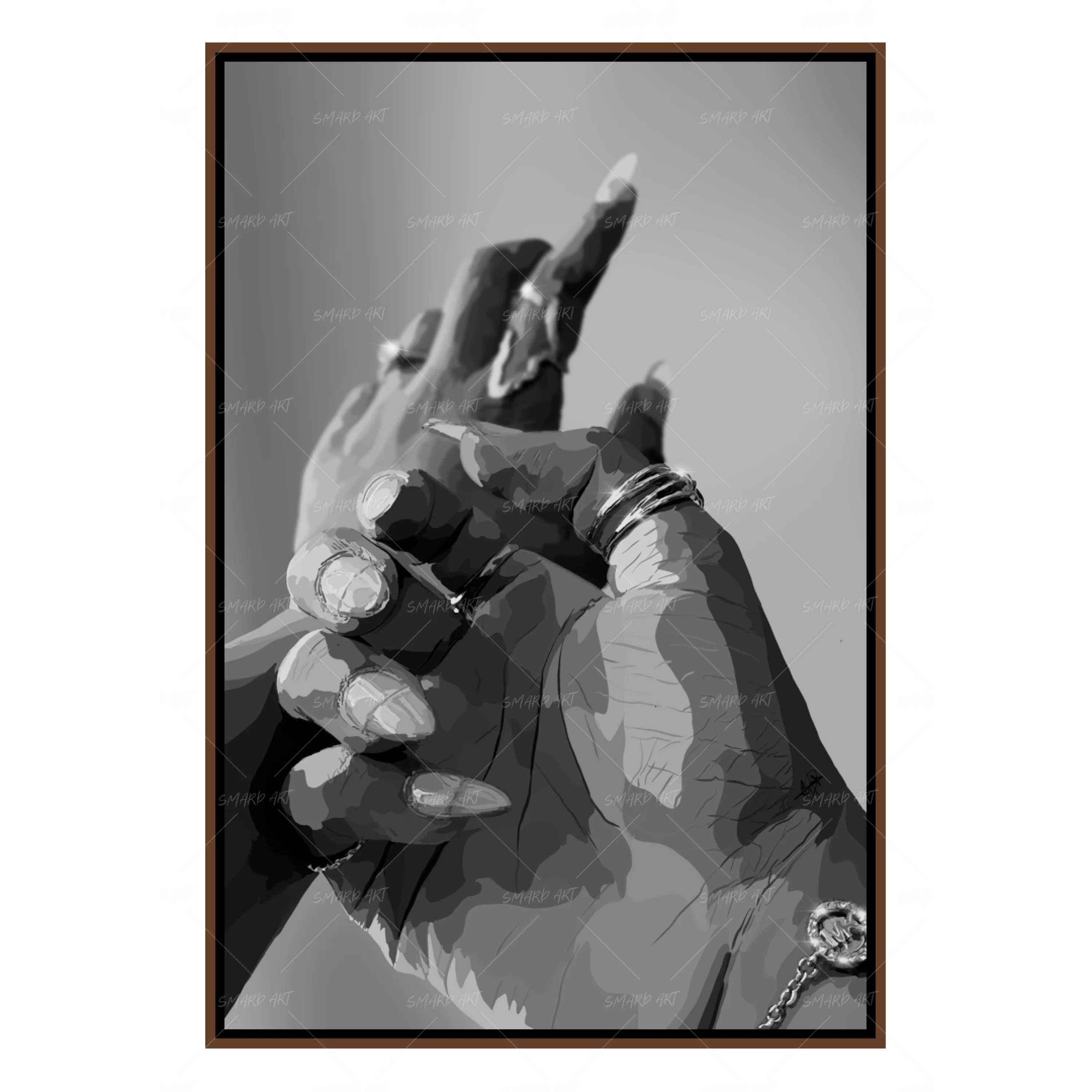 Simple Glam B&W-Smard