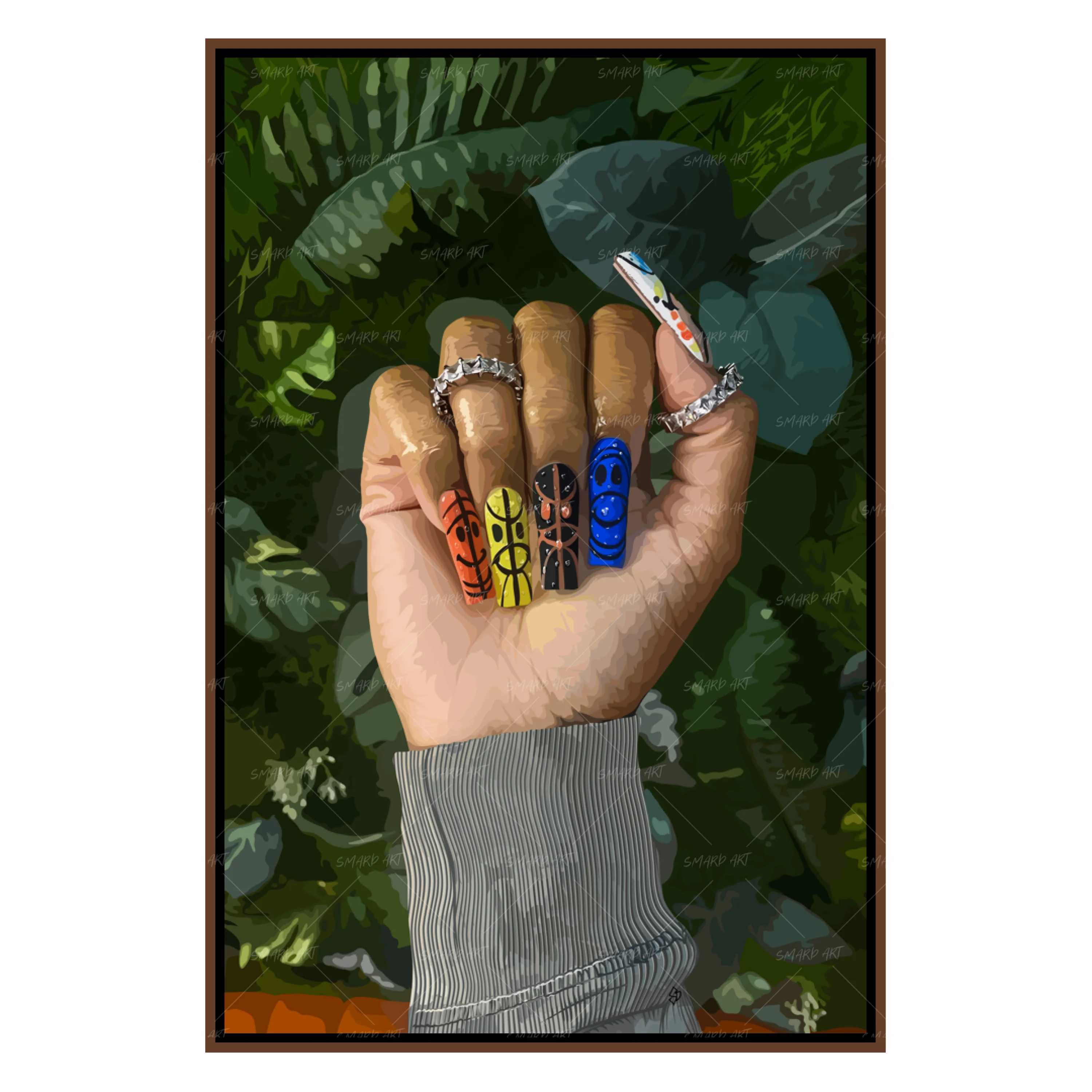 Smiley Nails-Smard