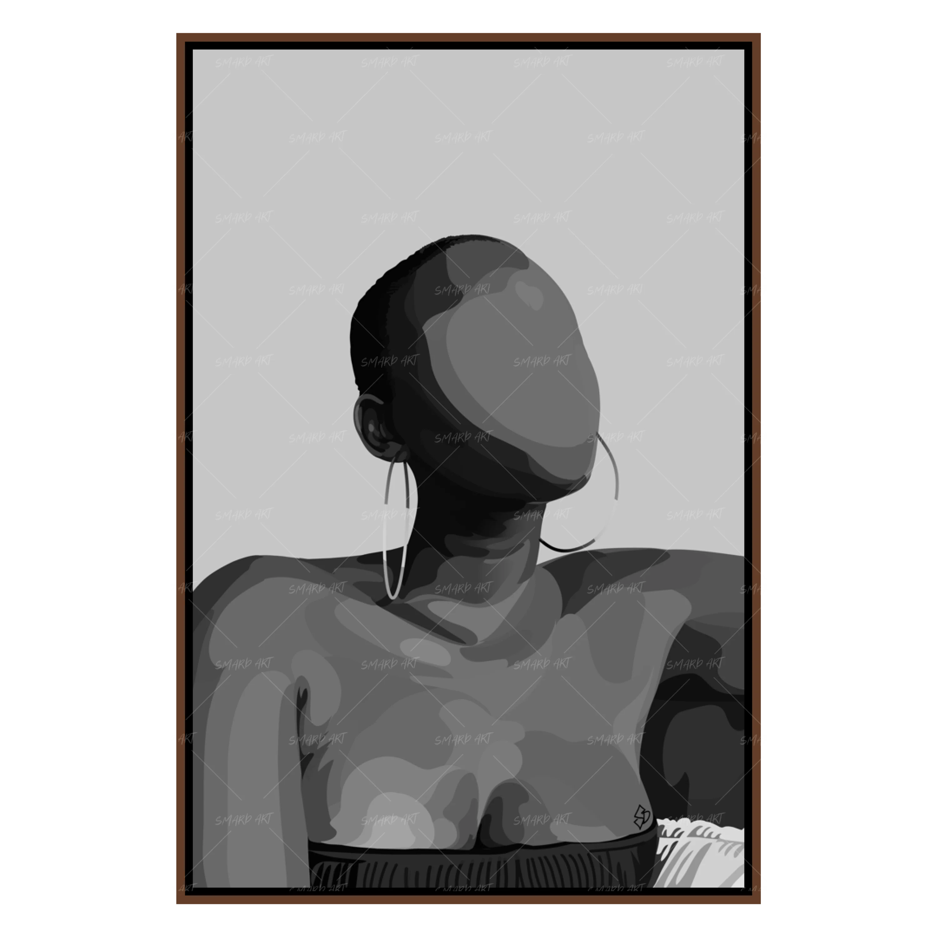 Soft & Simple VIII B&W-Smard