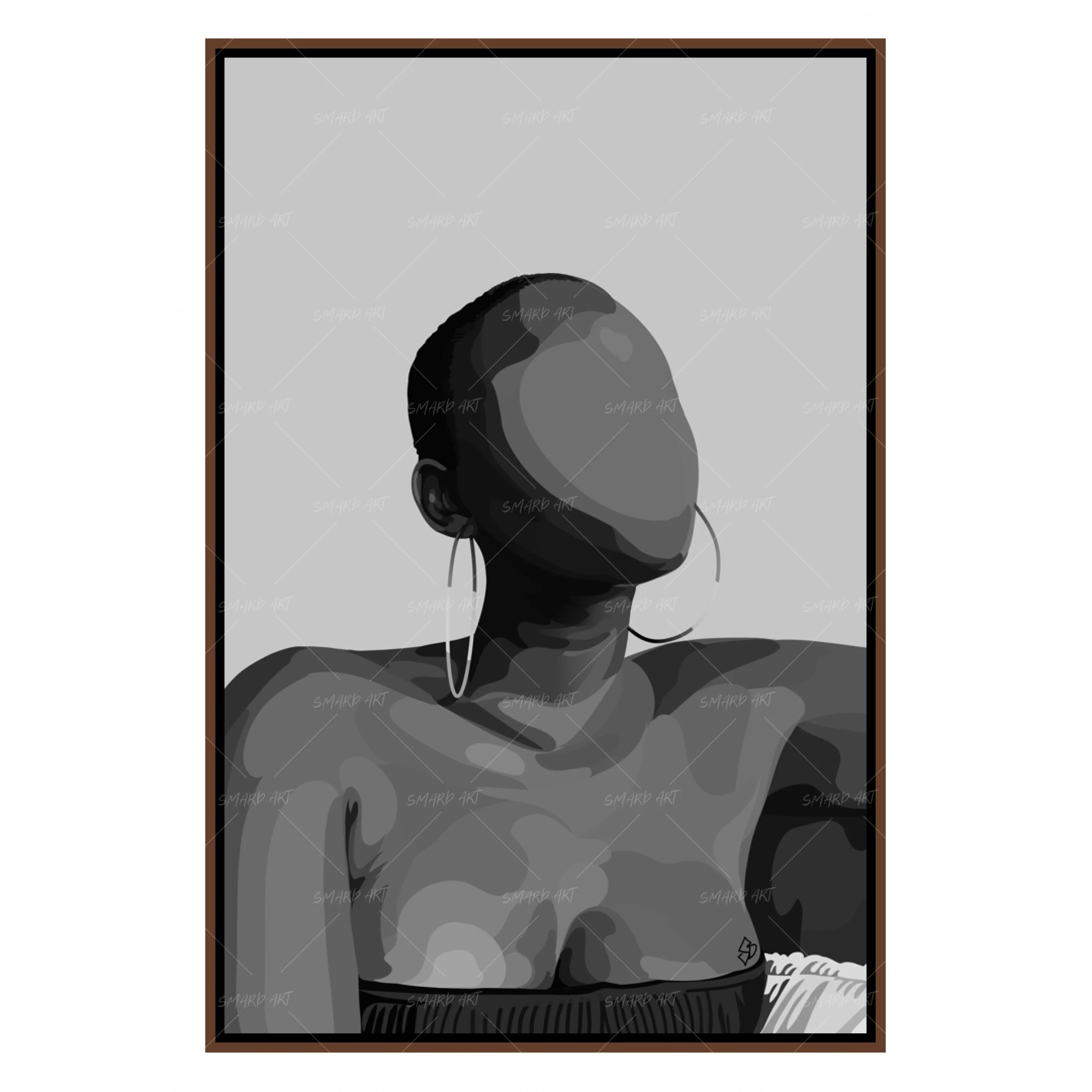 Soft & Simple VIII B&W-Smard