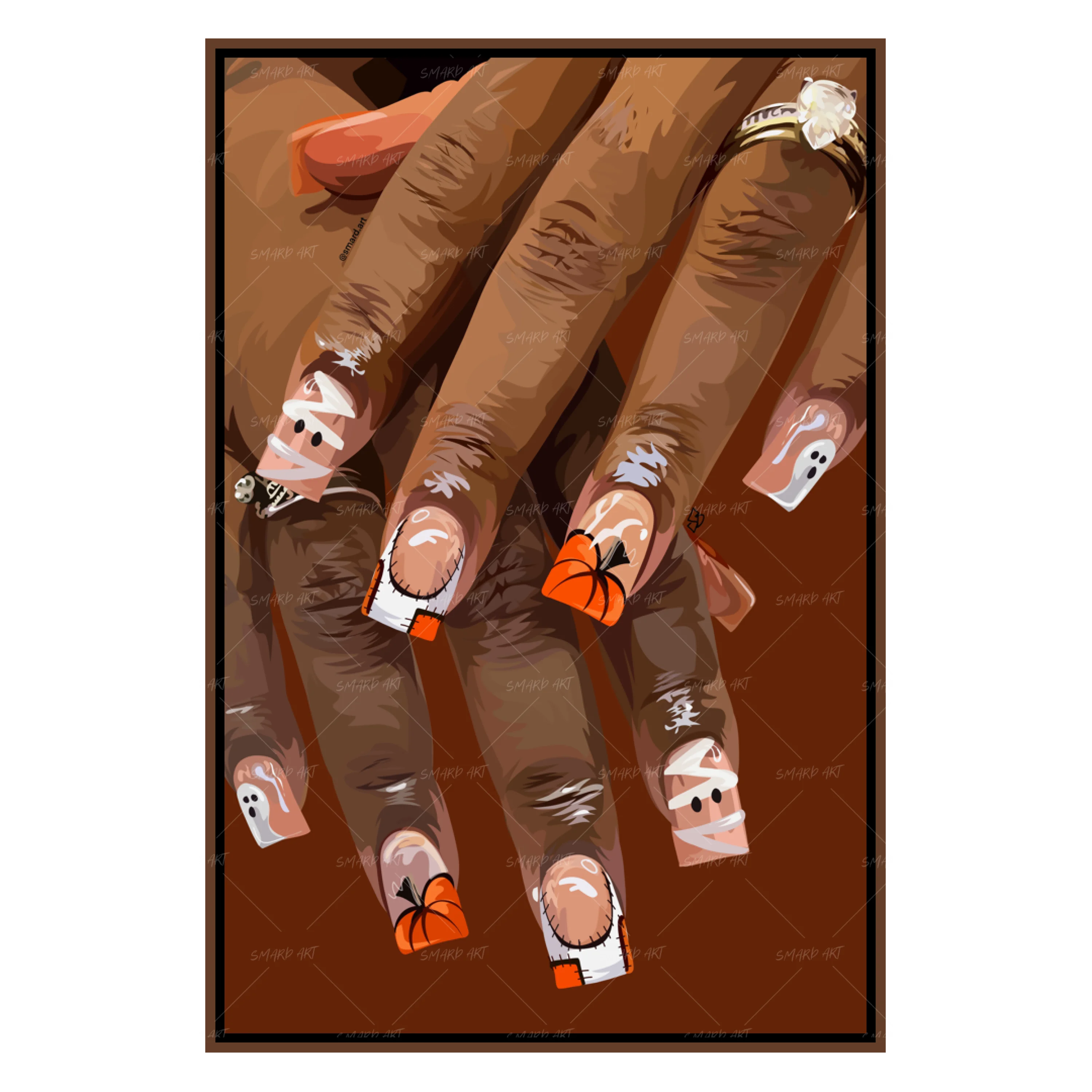 Spooky Nails-Smard