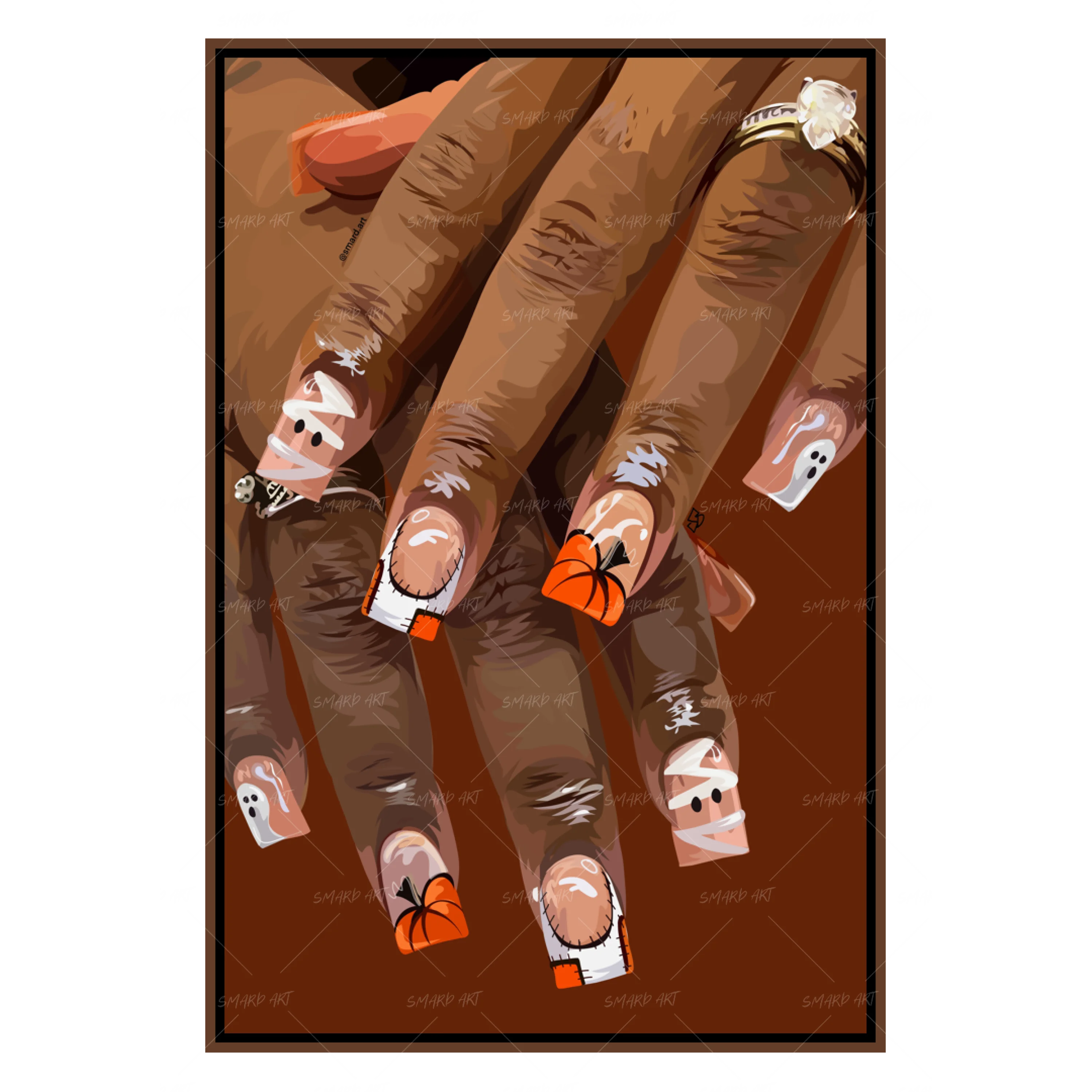 Spooky Nails-Smard