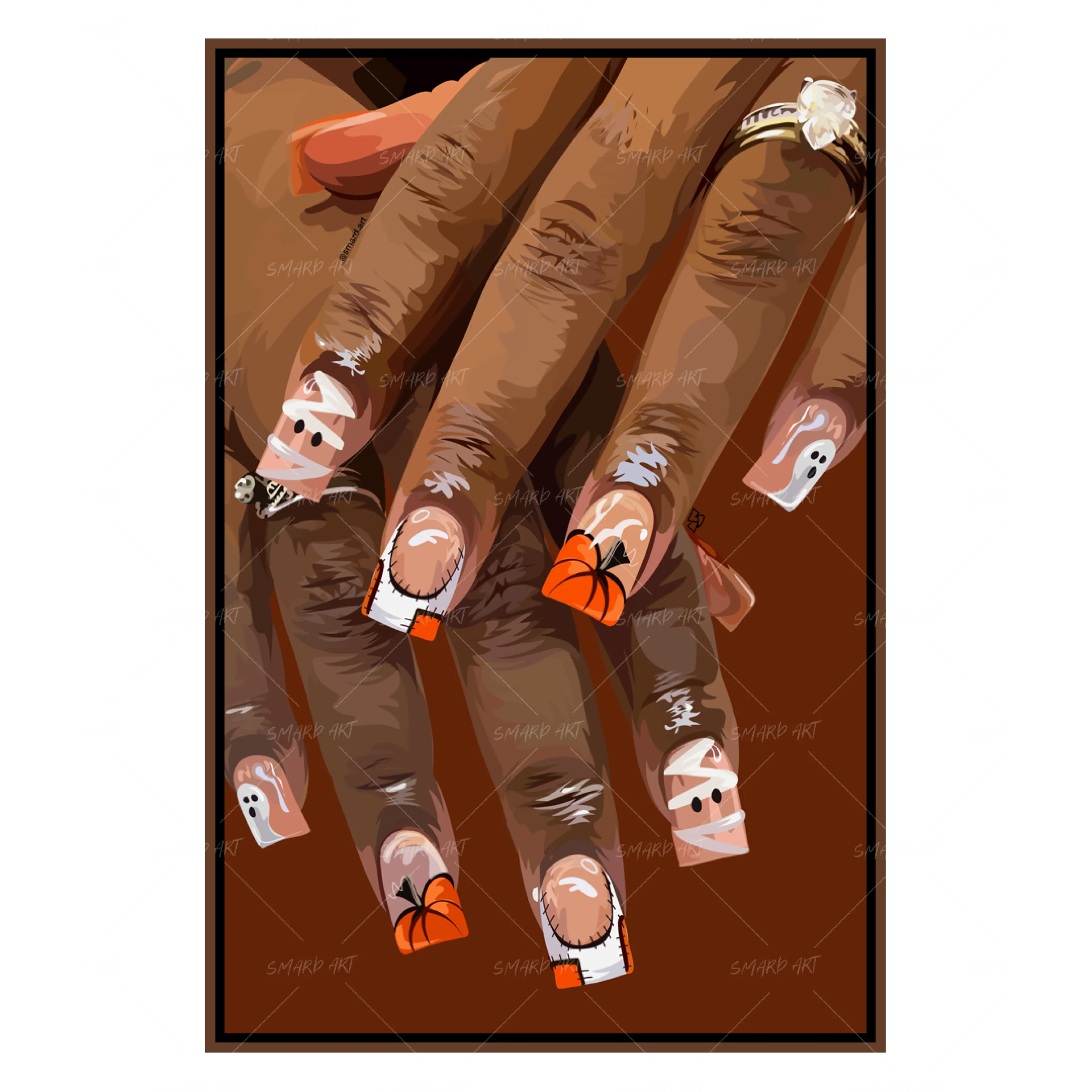 Spooky Nails-Smard