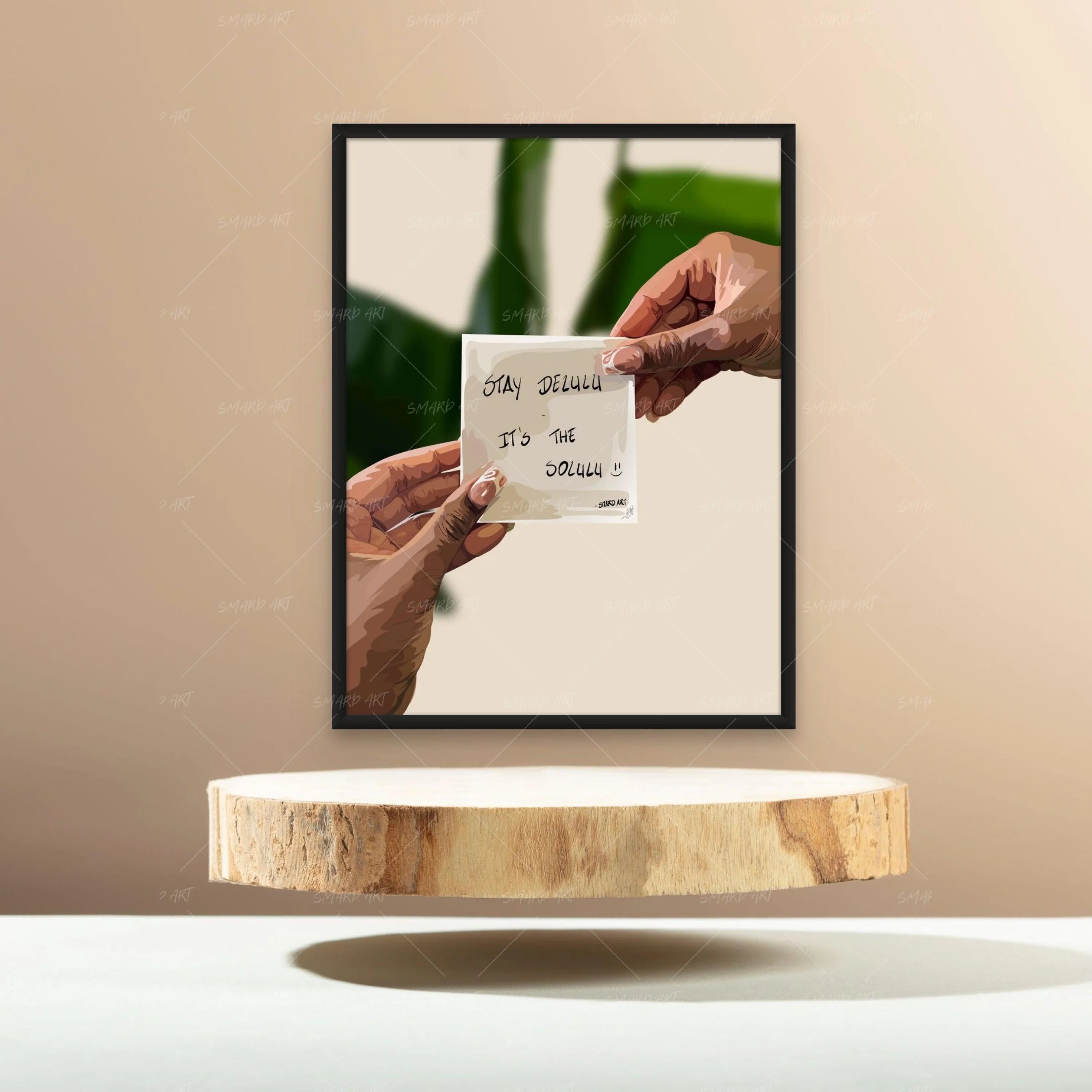 Stay Delulu - Quote-Smard