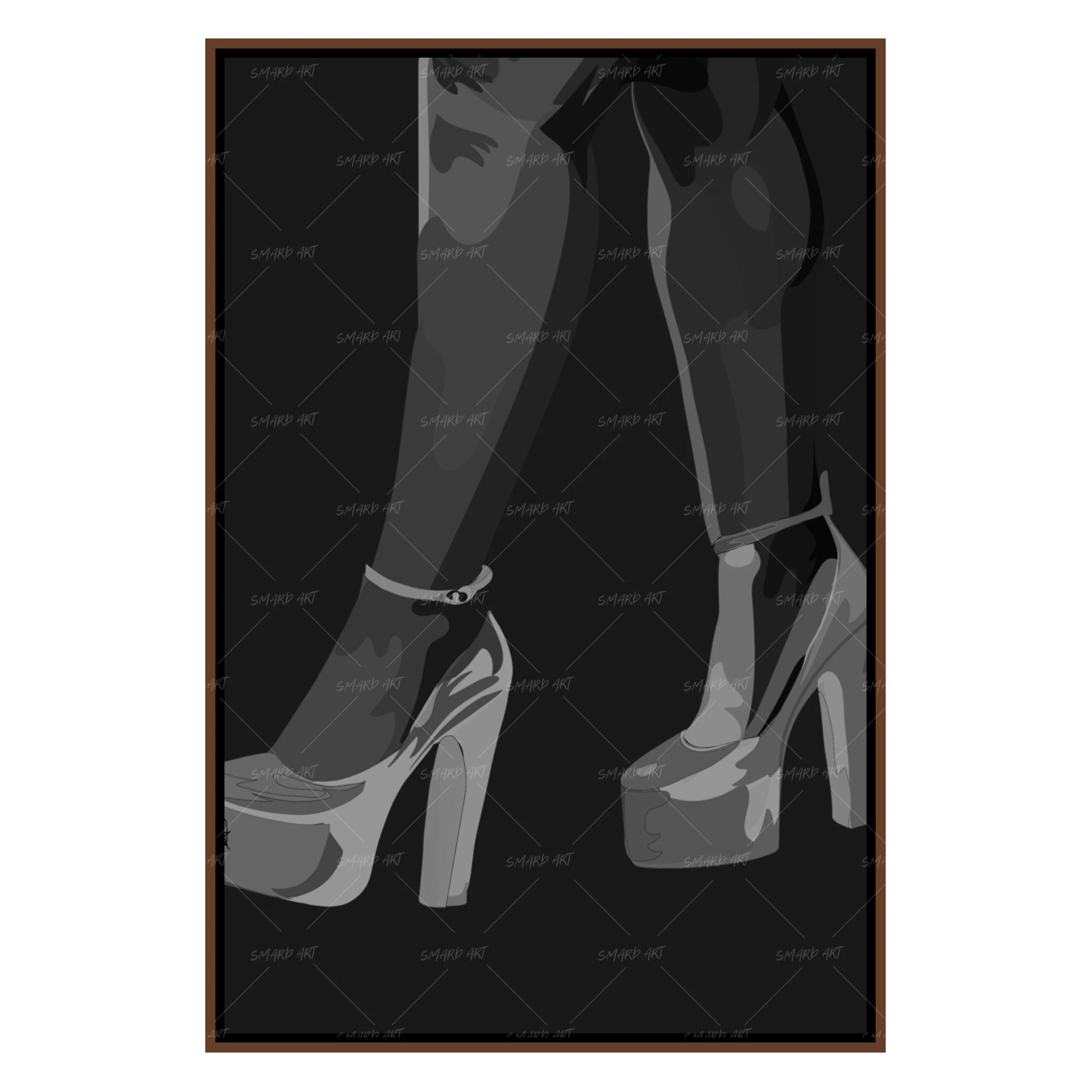 Strut Your Stuff Yellow B&W-Smard