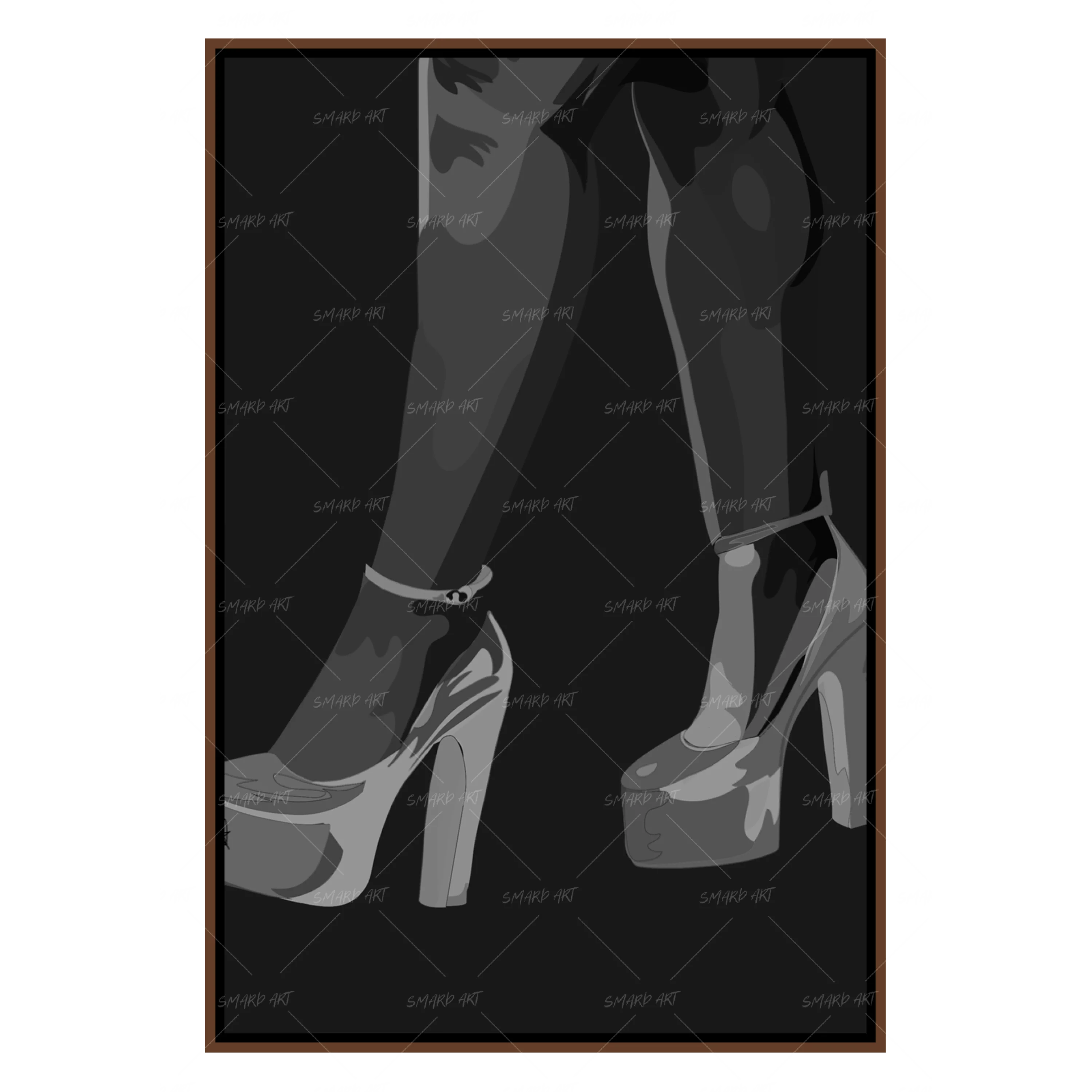 Strut Your Stuff Yellow B&W-Smard