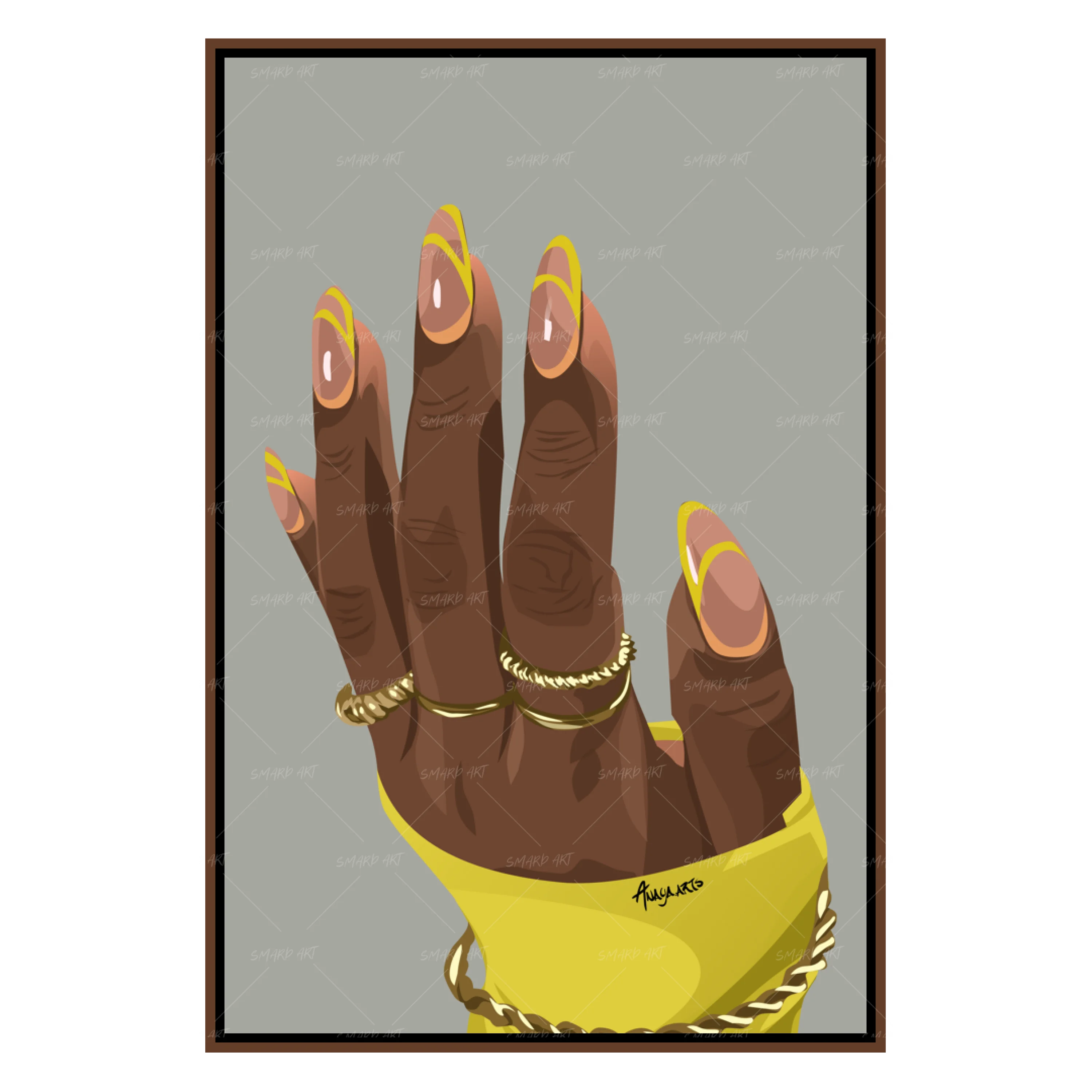 Sunshine Nails (Smard X Anaya)-Smard
