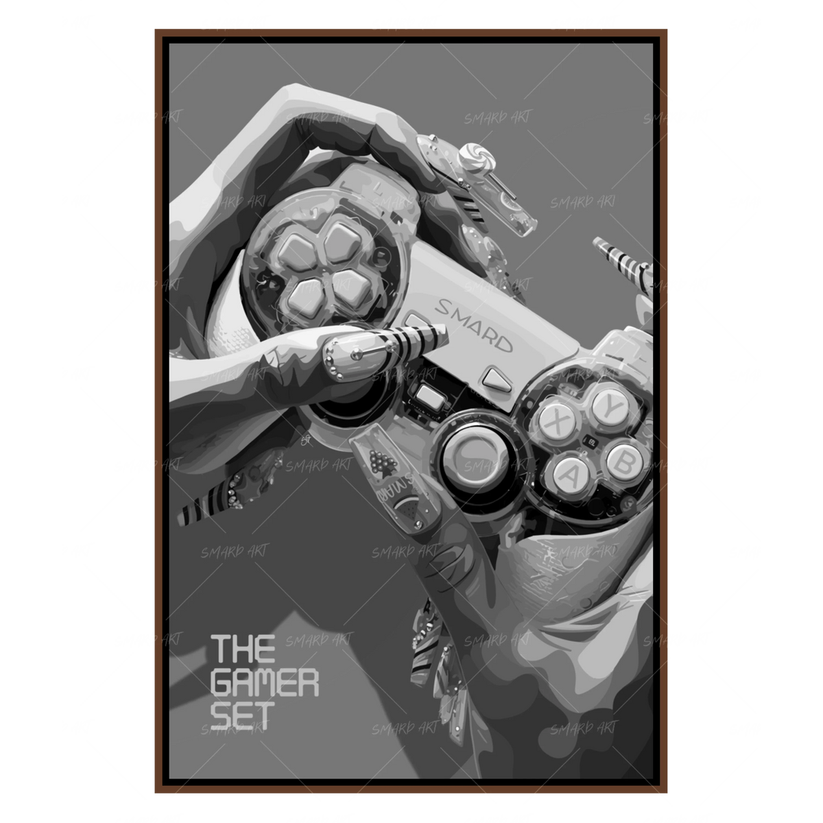 The Gamer Set (B/W)